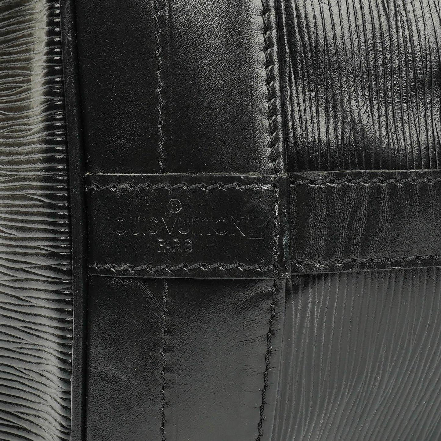 Louis Vuitton Noe GM Black EPI Leather Shoulder Bag