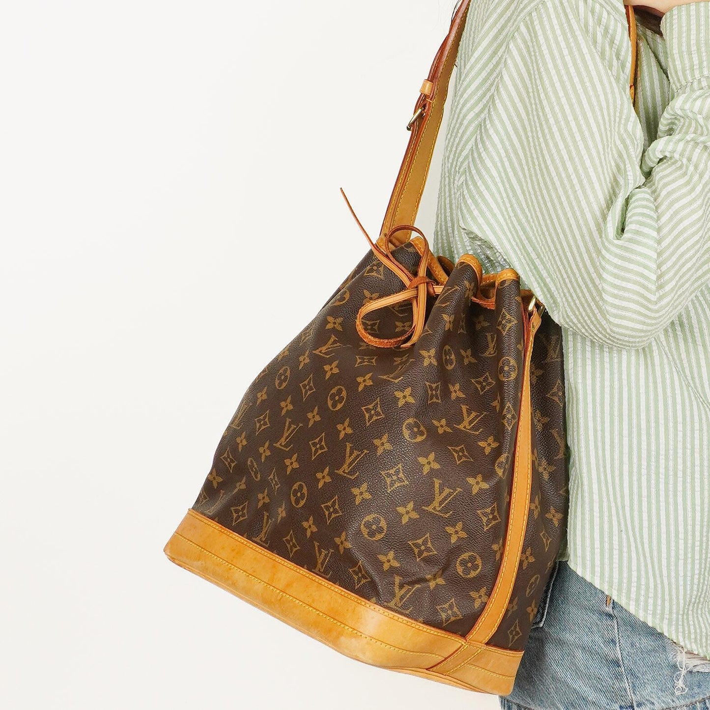 Louis Vuitton Noe GM Monogram Canvas Shoulder Bag