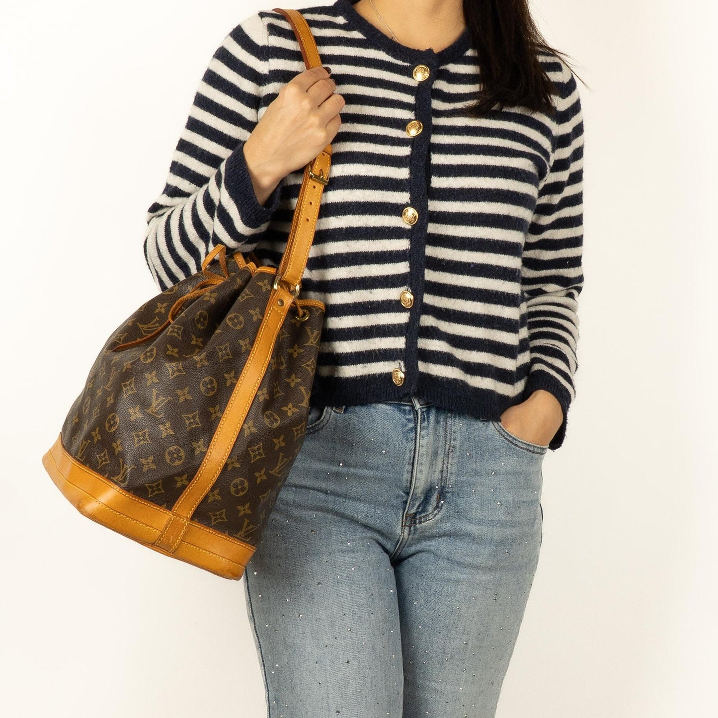 Louis Vuitton Noe GM Monogram Canvas Shoulder Bag