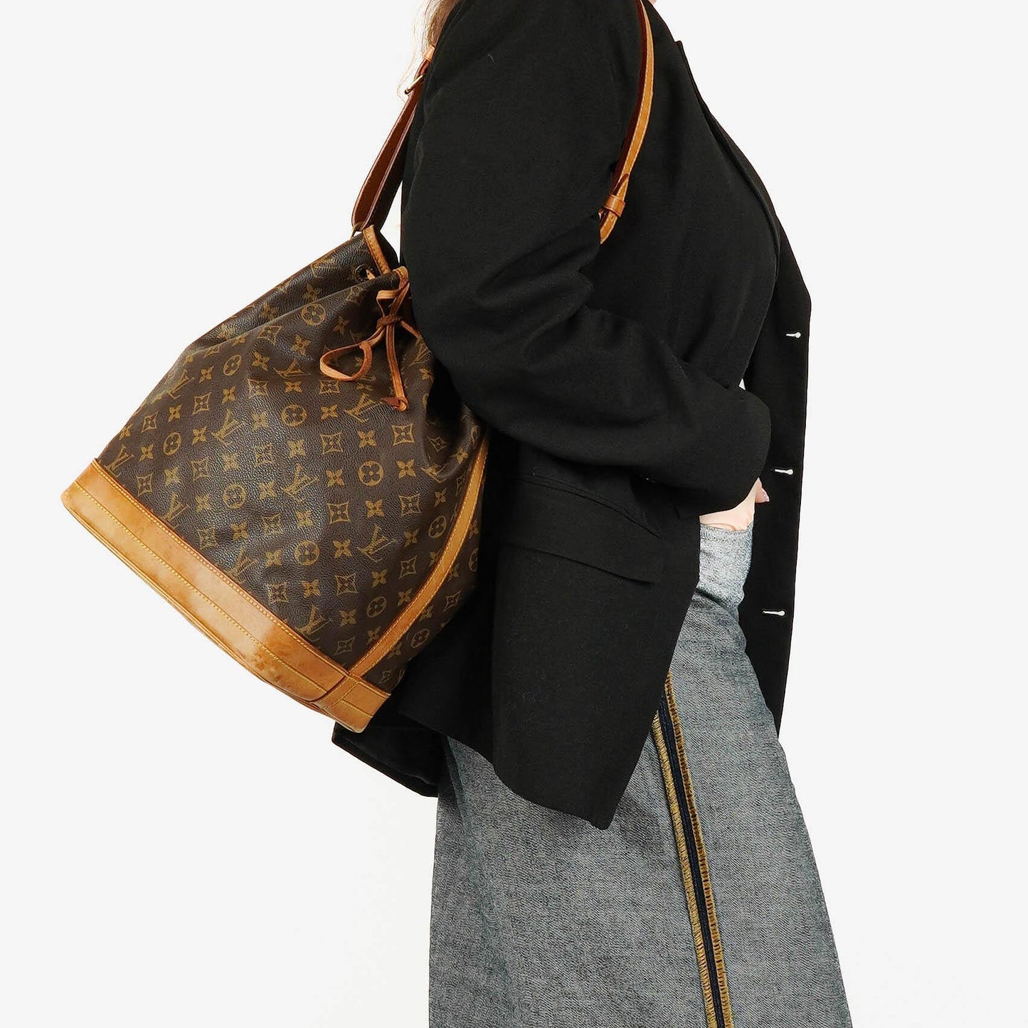 Louis Vuitton Noe GM Monogram Canvas Shoulder Bag