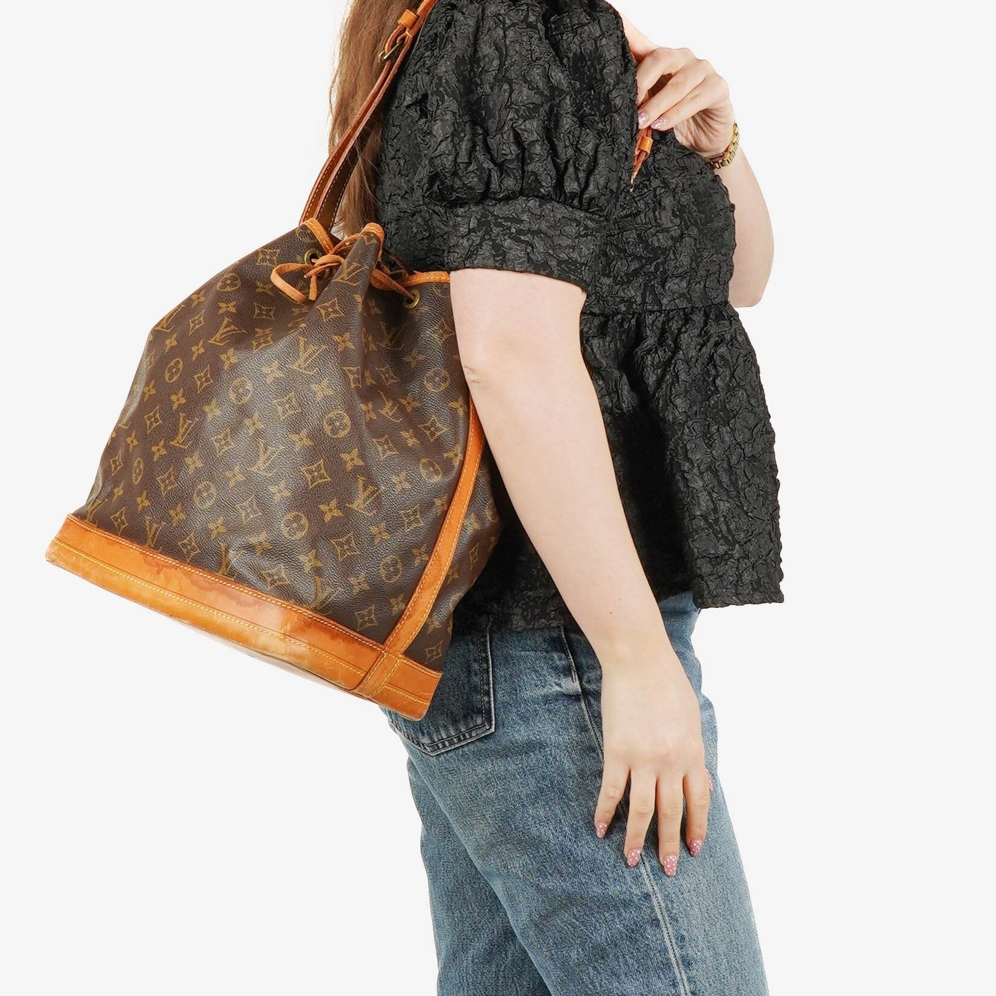 Louis Vuitton Noe GM Monogram Canvas Shoulder Bag