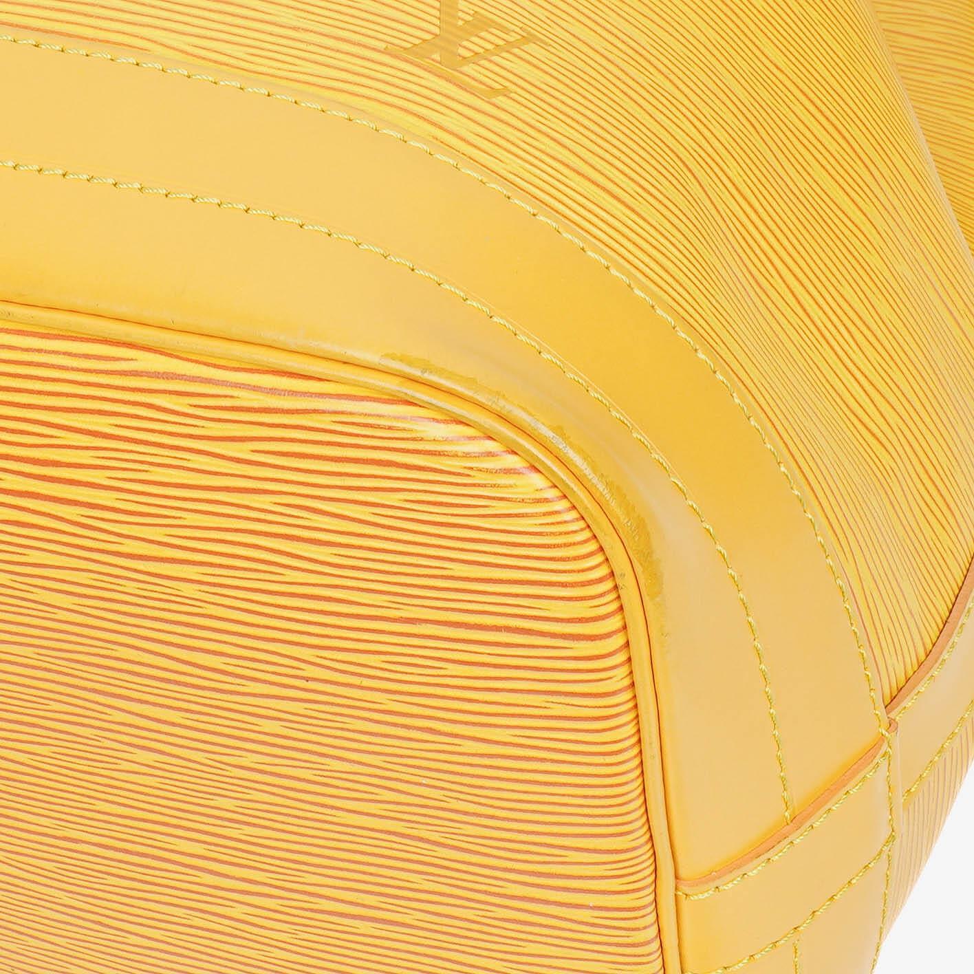 Louis Vuitton Noe GM Yellow EPI Leather Shoulder Bag