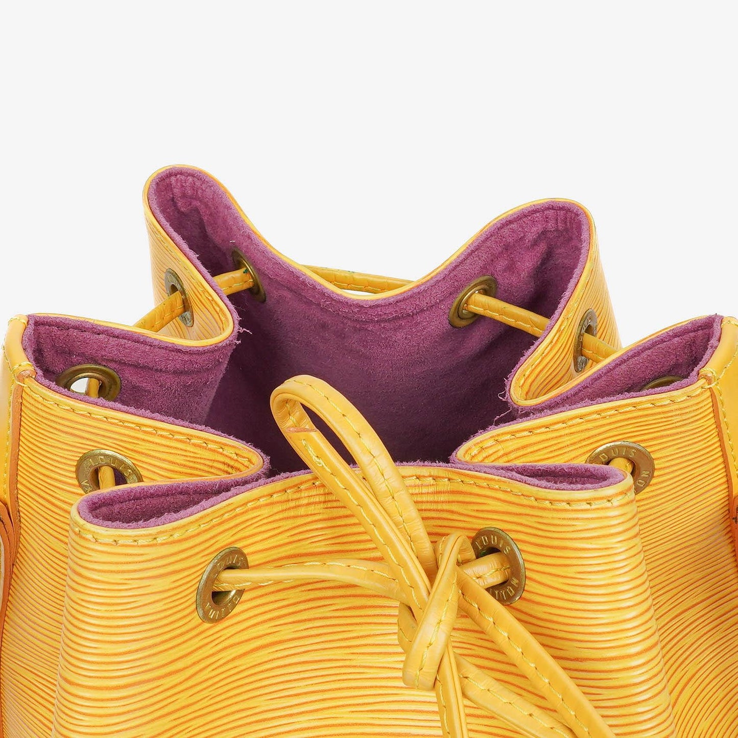 Louis Vuitton Noe GM Yellow EPI Leather Shoulder Bag