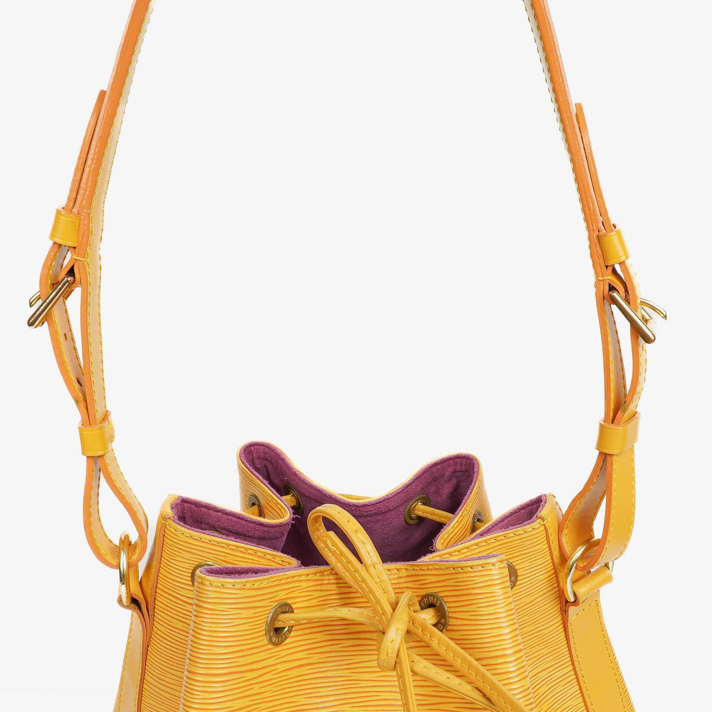 Louis Vuitton Noe GM Yellow EPI Leather Shoulder Bag