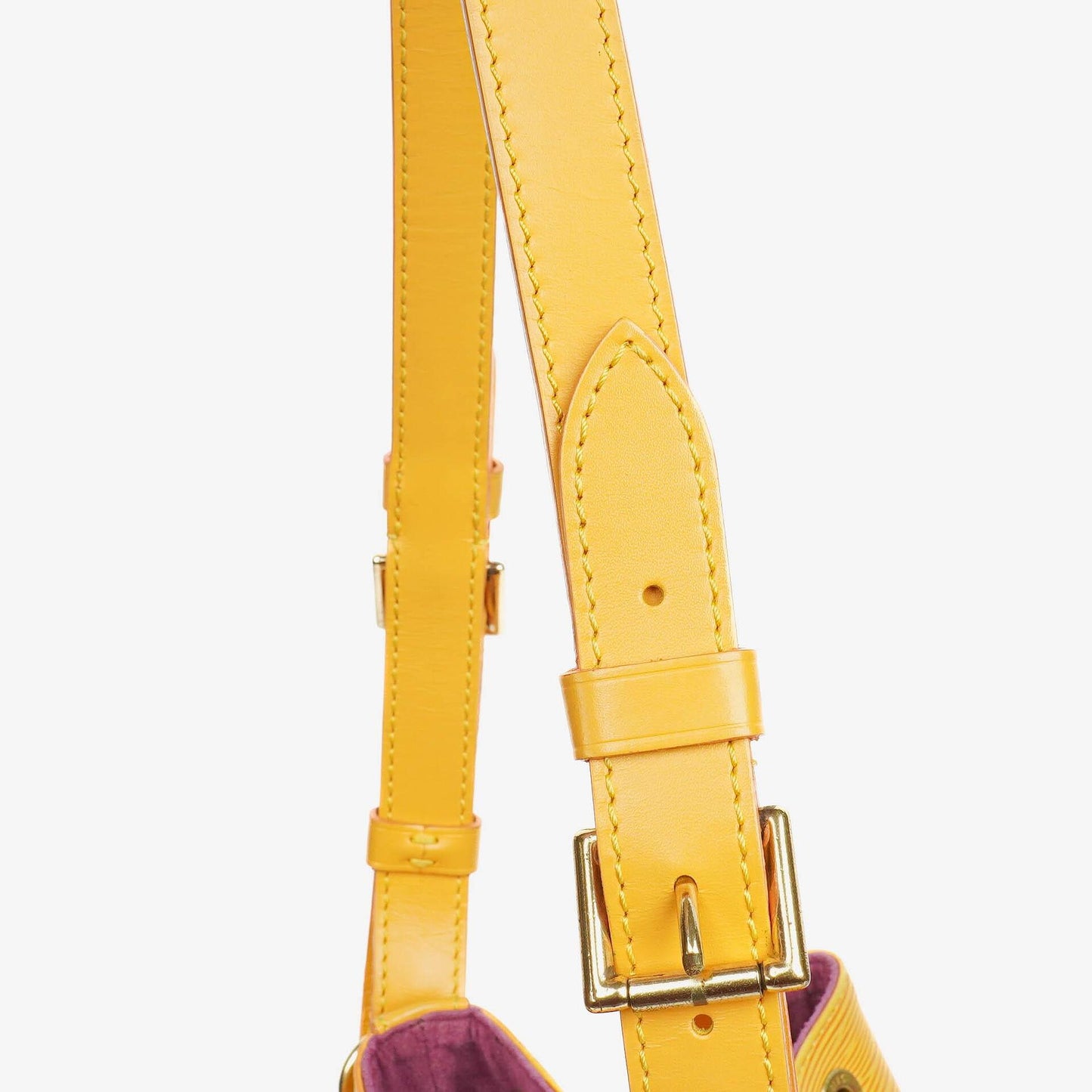Louis Vuitton Noe GM Yellow EPI Leather Shoulder Bag