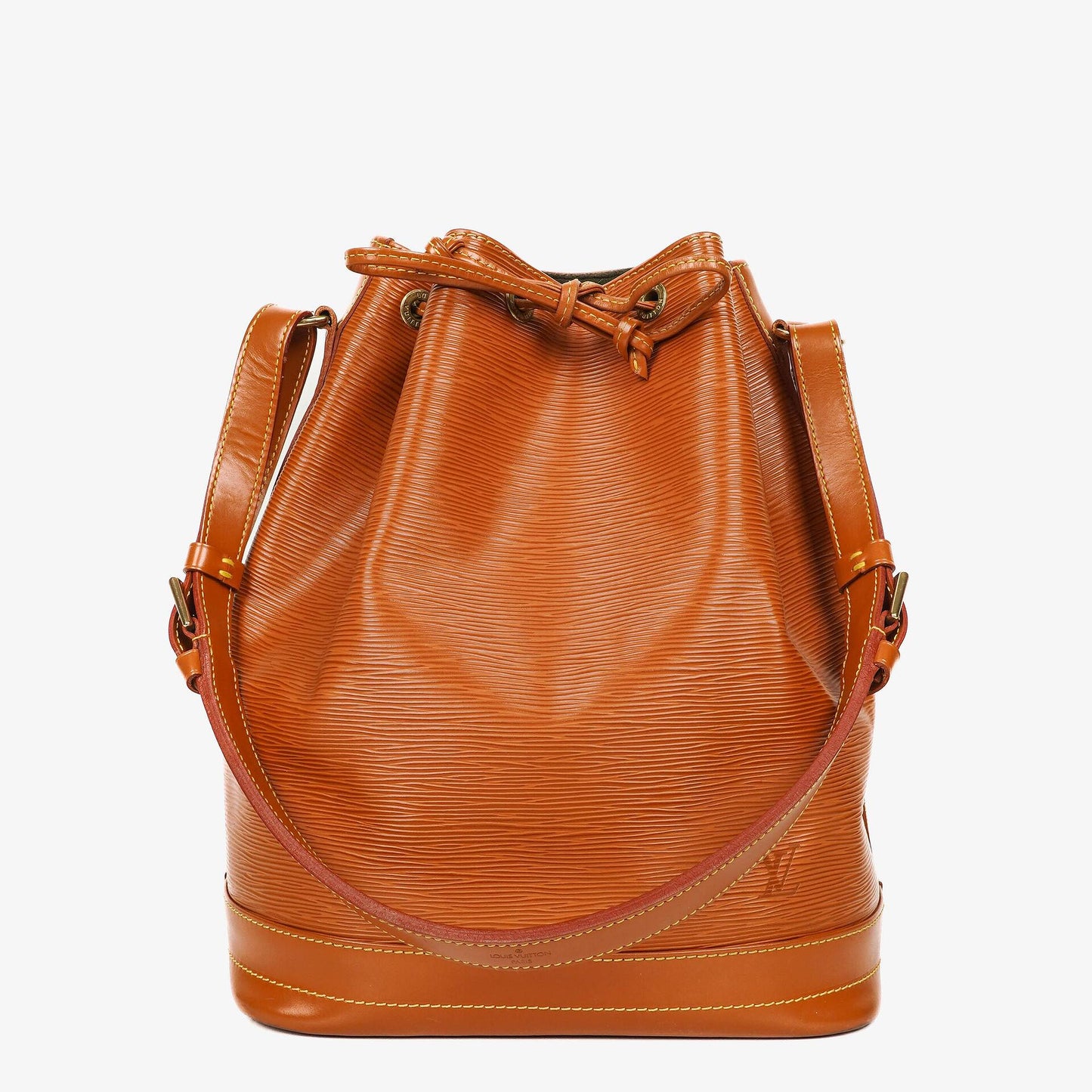 Louis Vuitton Noe Grande Brown EPI Leather Shoulder Bag