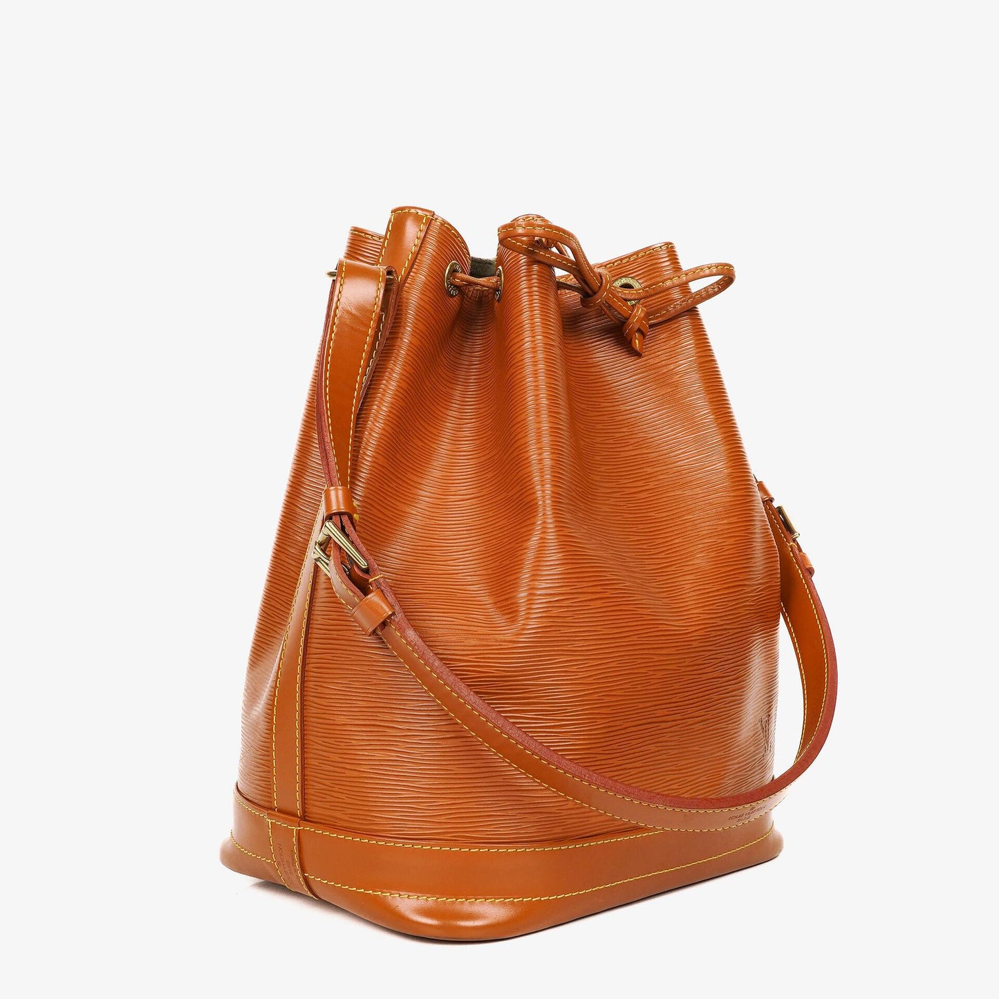 Louis Vuitton Noe Grande Brown EPI Leather Shoulder Bag