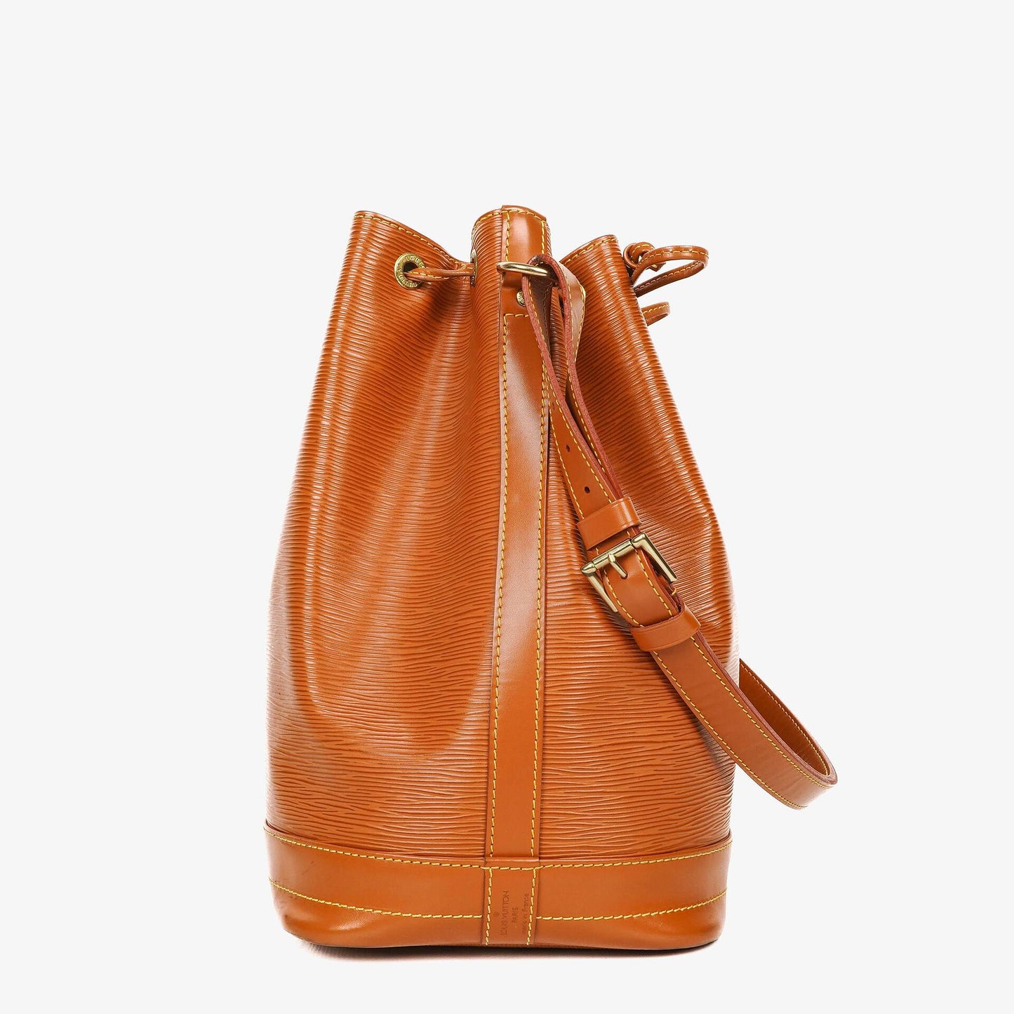 Louis Vuitton Noe Grande Brown EPI Leather Shoulder Bag