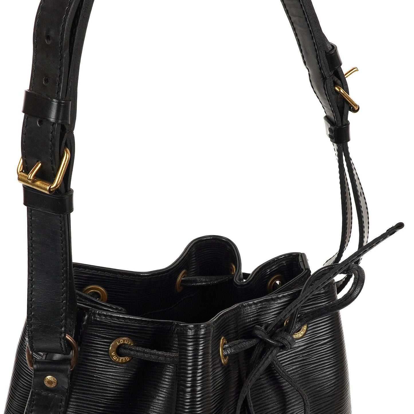 Louis Vuitton Noe Grande GM Black EPI Leather Shoulder Bag
