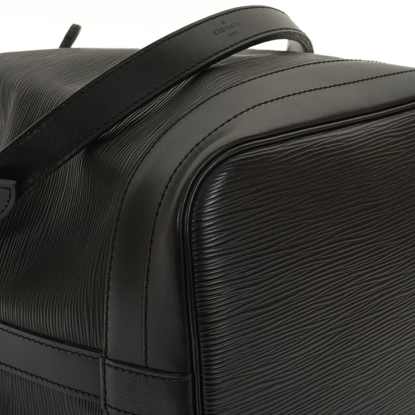 Louis Vuitton Noe Grande GM Black EPI Leather Shoulder Bag