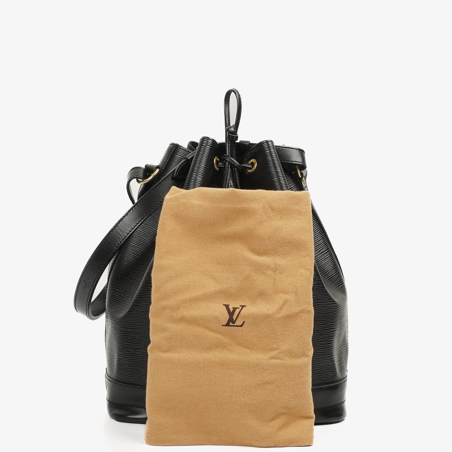 Louis Vuitton Noe Grande GM Black EPI Leather Shoulder Bag