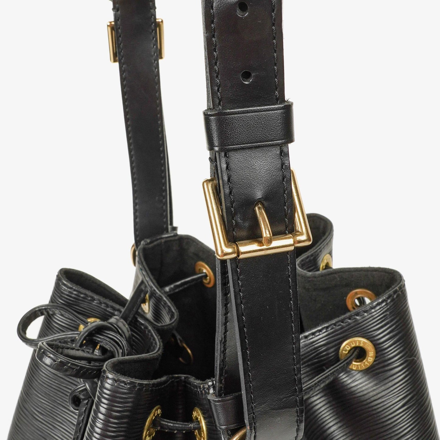 Louis Vuitton Noe Grande GM Black Epi Leather Shoulder Bag