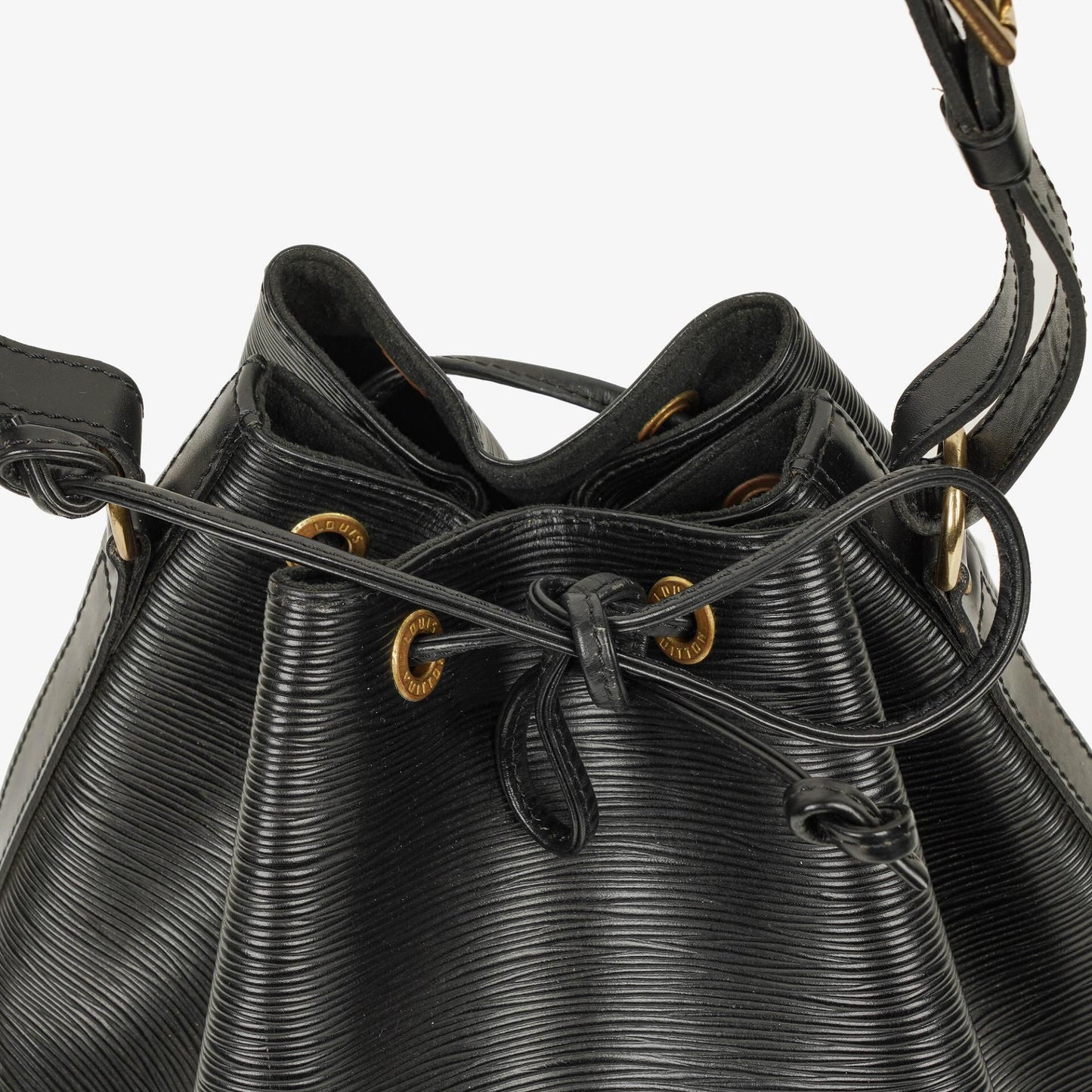Louis Vuitton Noe Grande GM Black Epi Leather Shoulder Bag