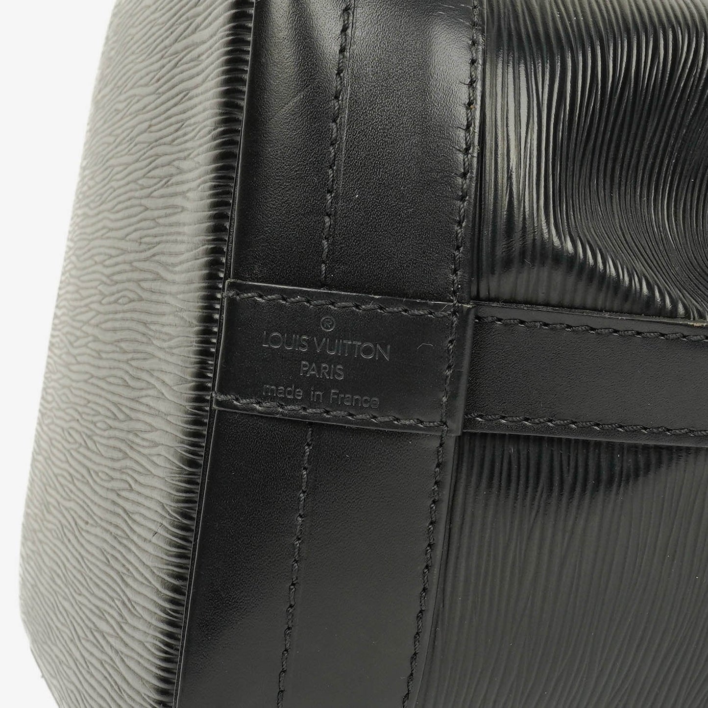 Louis Vuitton Noe Grande GM Black Epi Leather Shoulder Bag