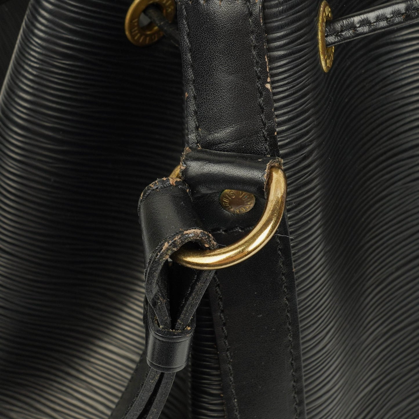 Louis Vuitton Noe Grande GM Black Epi Leather Shoulder Bag