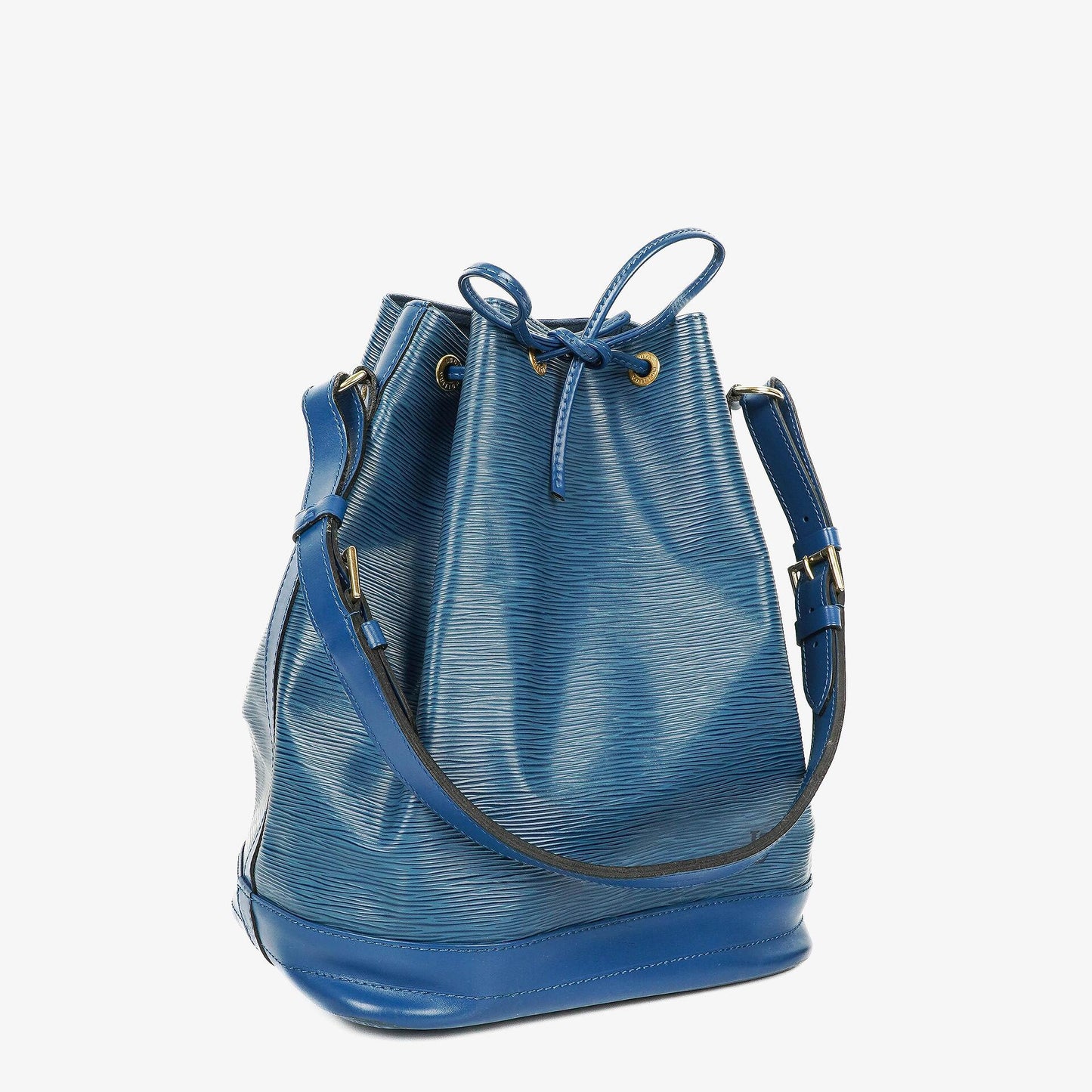 Louis Vuitton Noe Grande GM Blue EPI Leather Shoulder Bag