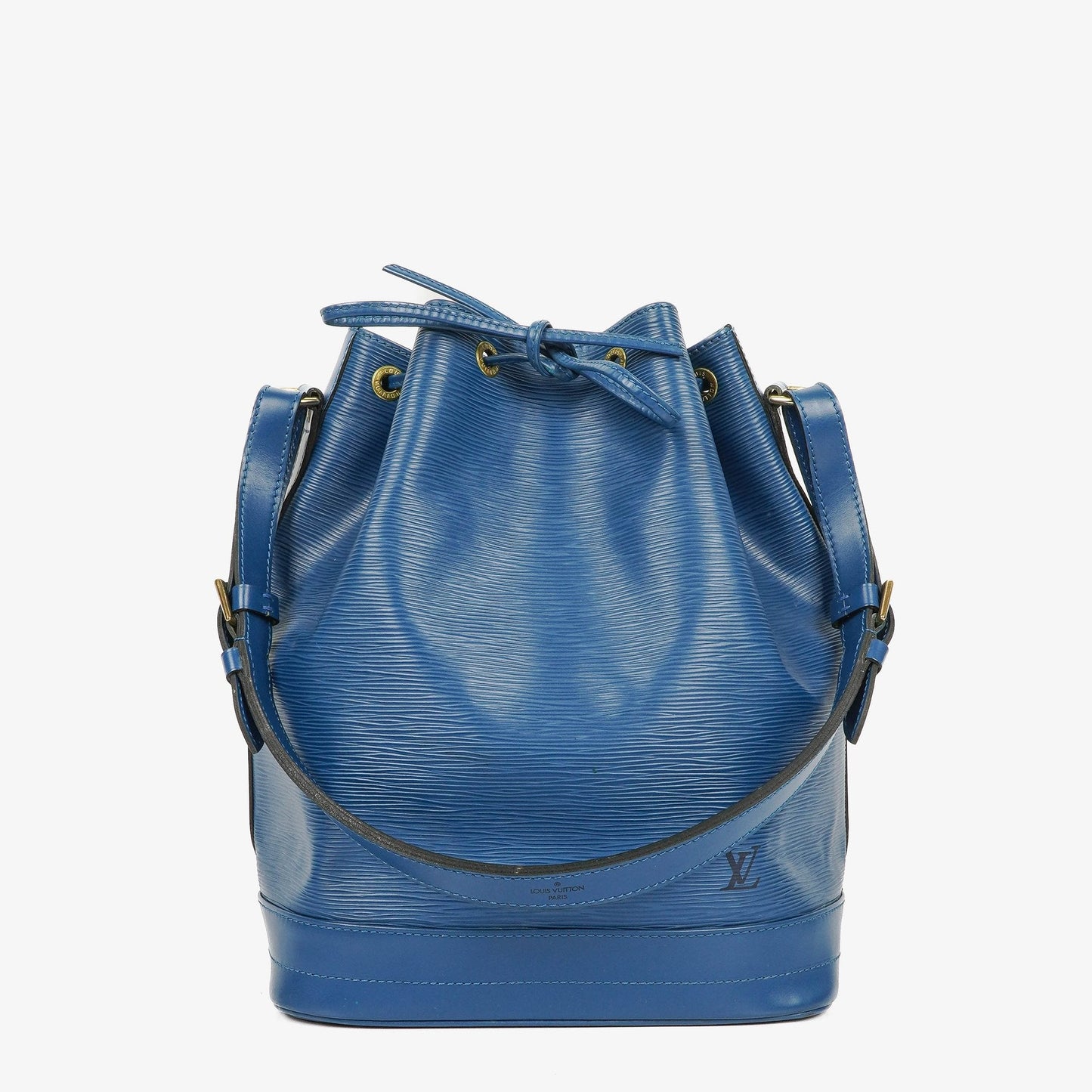 Louis Vuitton Noe Grande GM Blue EPI Leather Shoulder Bag