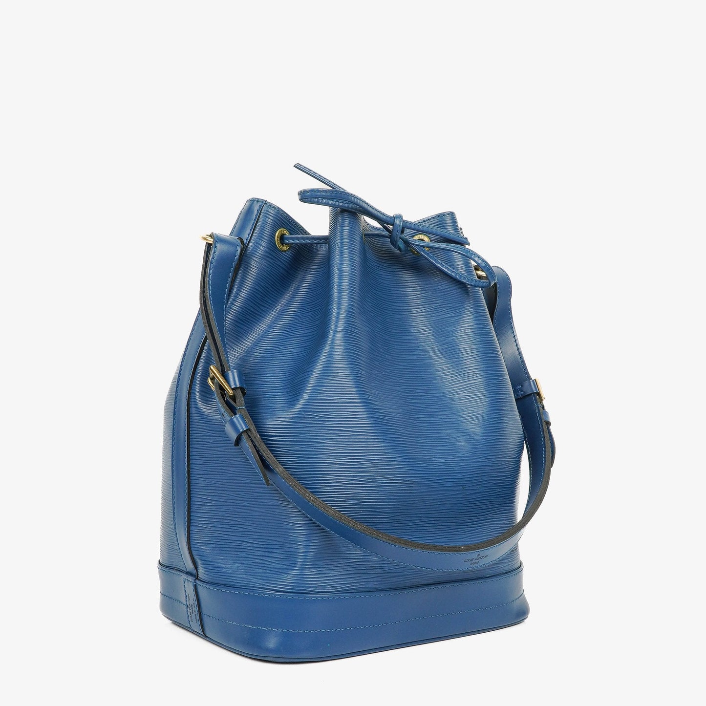 Louis Vuitton Noe Grande GM Blue EPI Leather Shoulder Bag