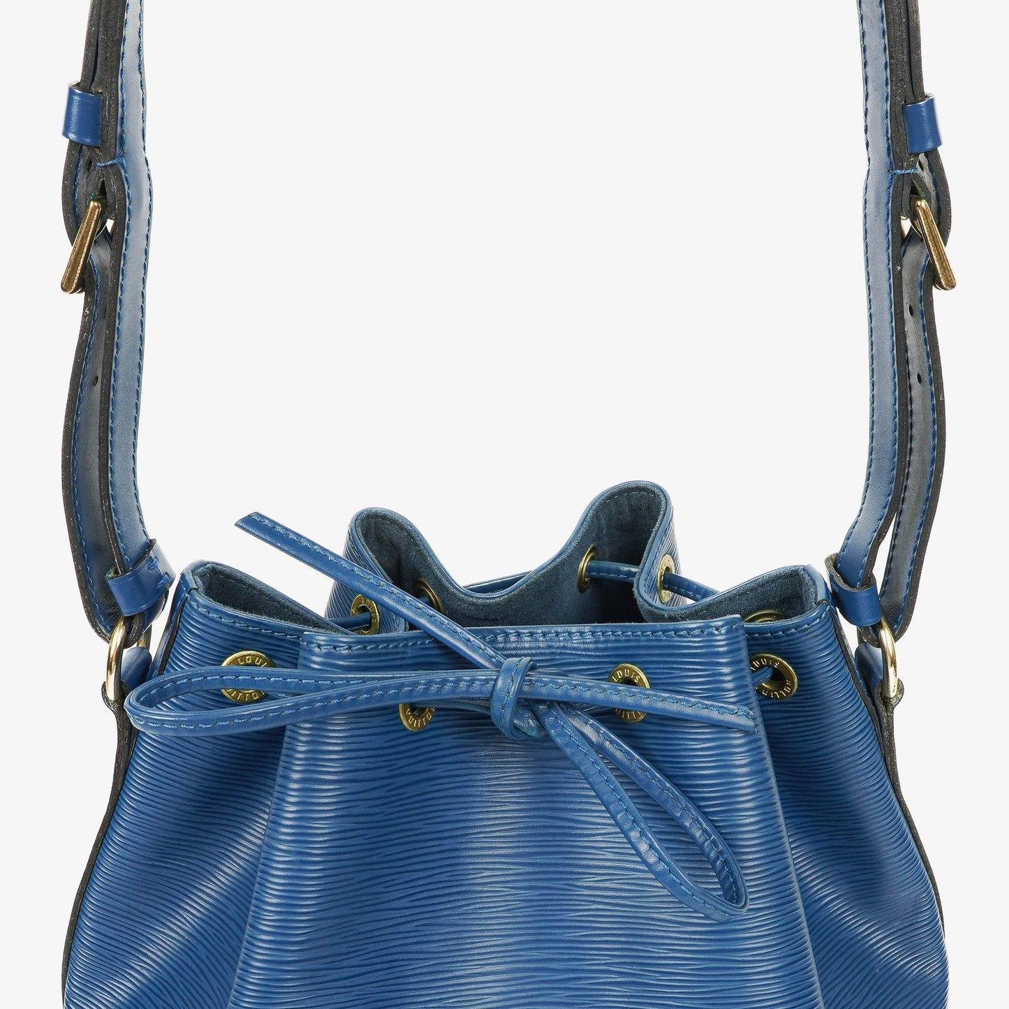 Louis Vuitton Noe Grande GM Blue EPI Leather Shoulder Bag