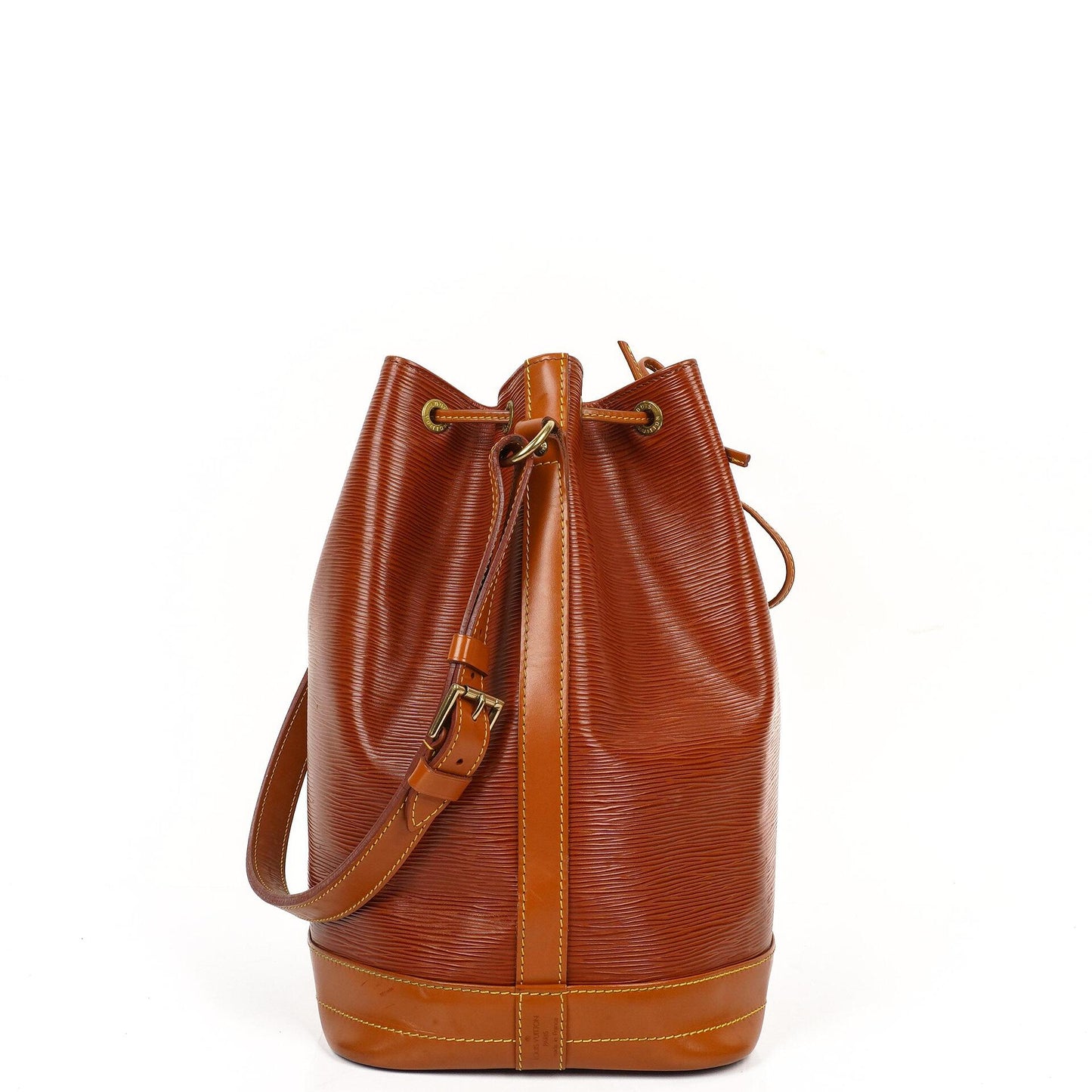 Louis Vuitton Noe Grande GM Brown EPI Leather Shoulder Bag