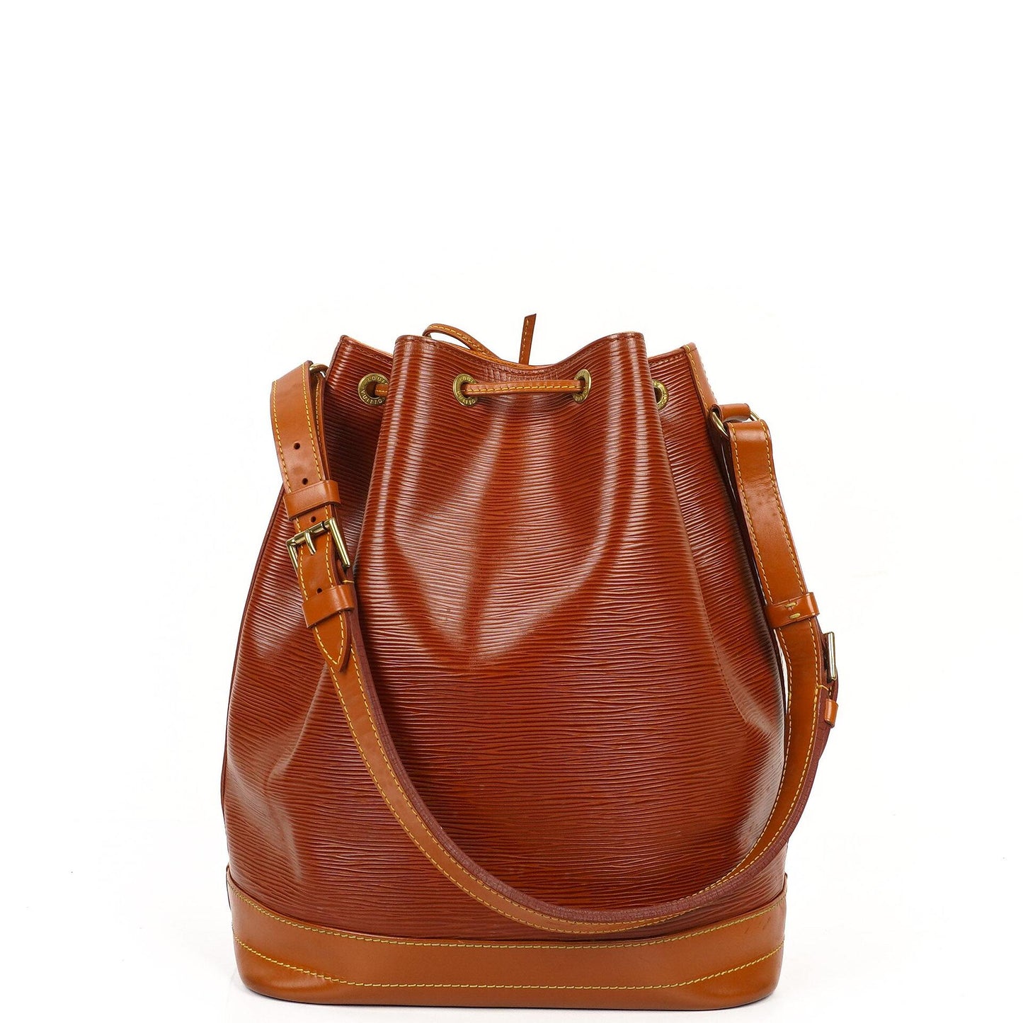 Louis Vuitton Noe Grande GM Brown EPI Leather Shoulder Bag