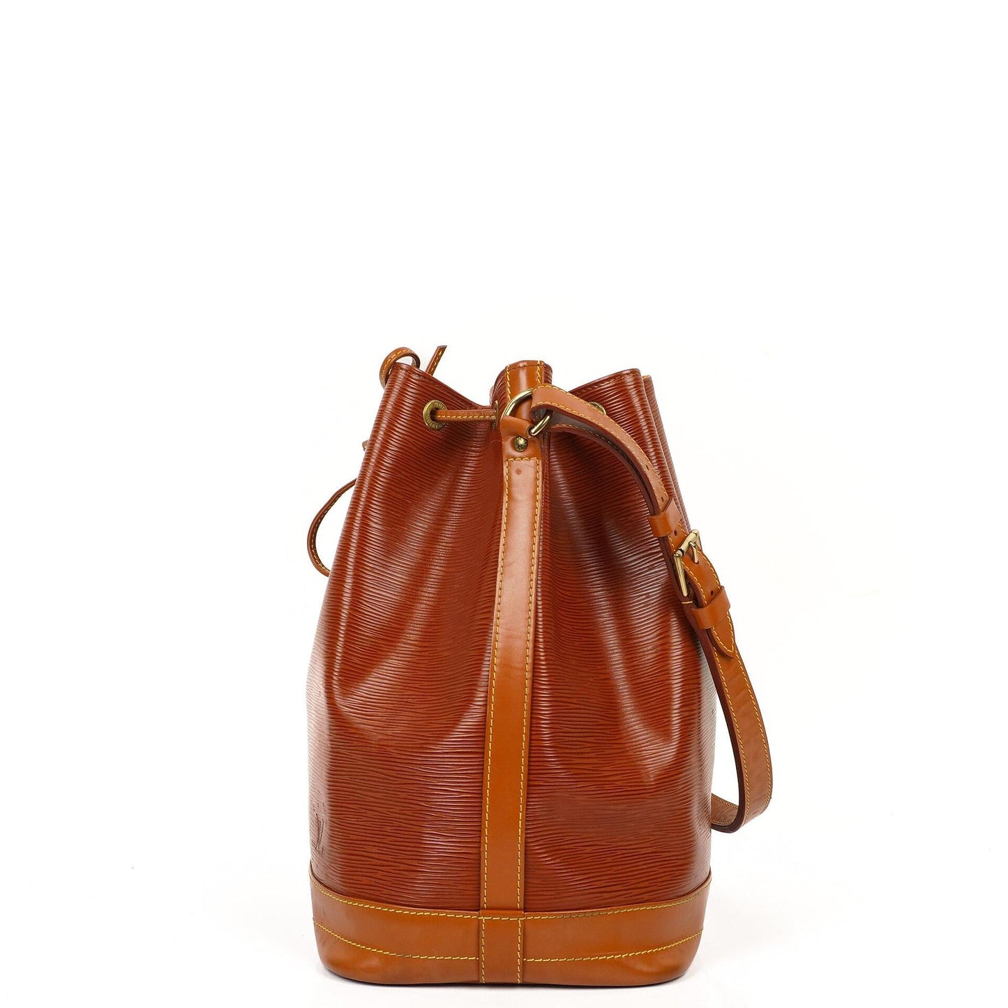 Louis Vuitton Noe Grande GM Brown EPI Leather Shoulder Bag