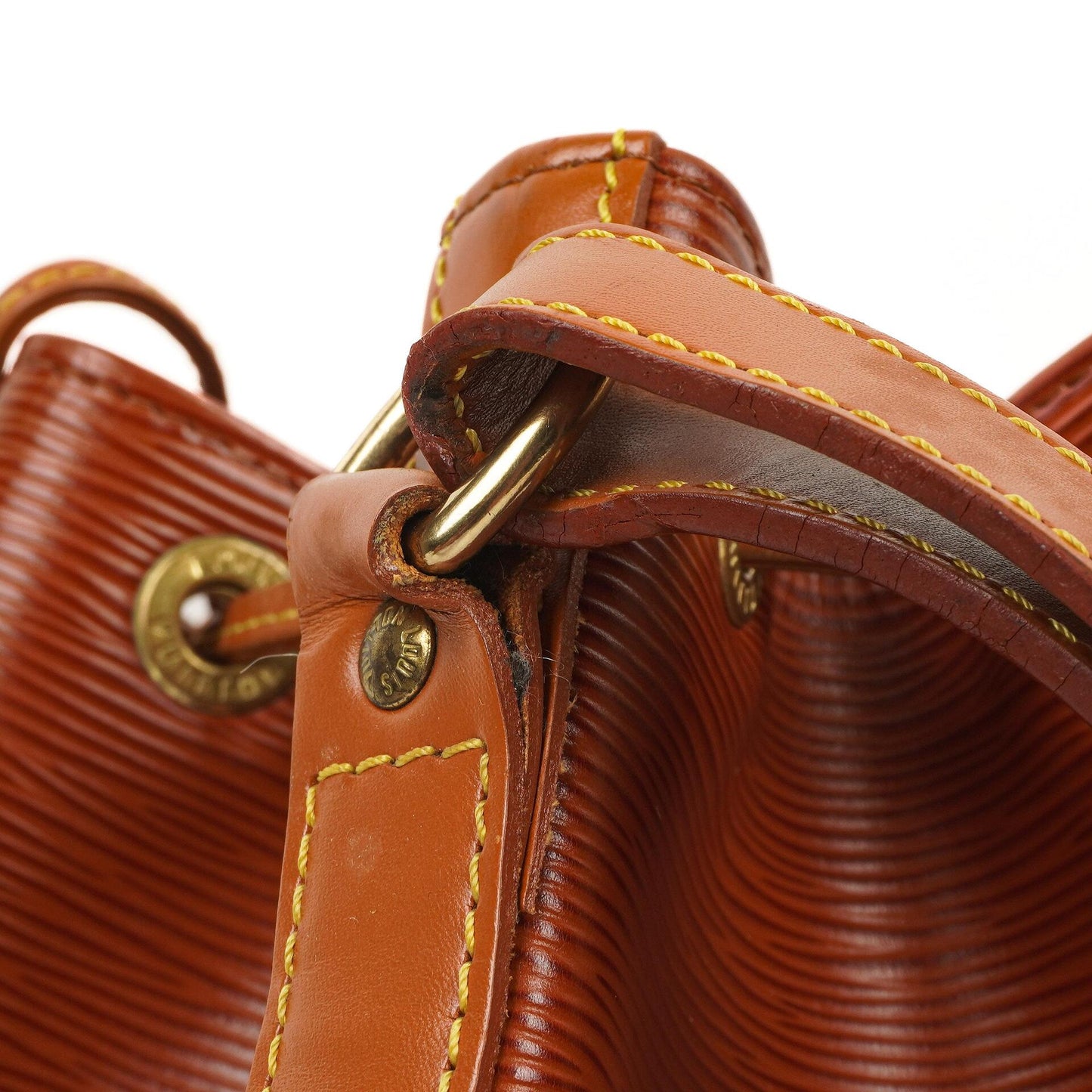 Louis Vuitton Noe Grande GM Brown EPI Leather Shoulder Bag
