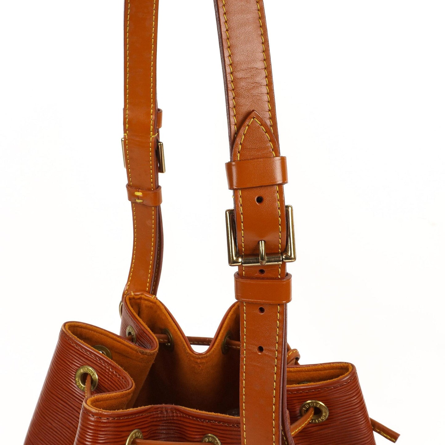 Louis Vuitton Noe Grande GM Brown EPI Leather Shoulder Bag