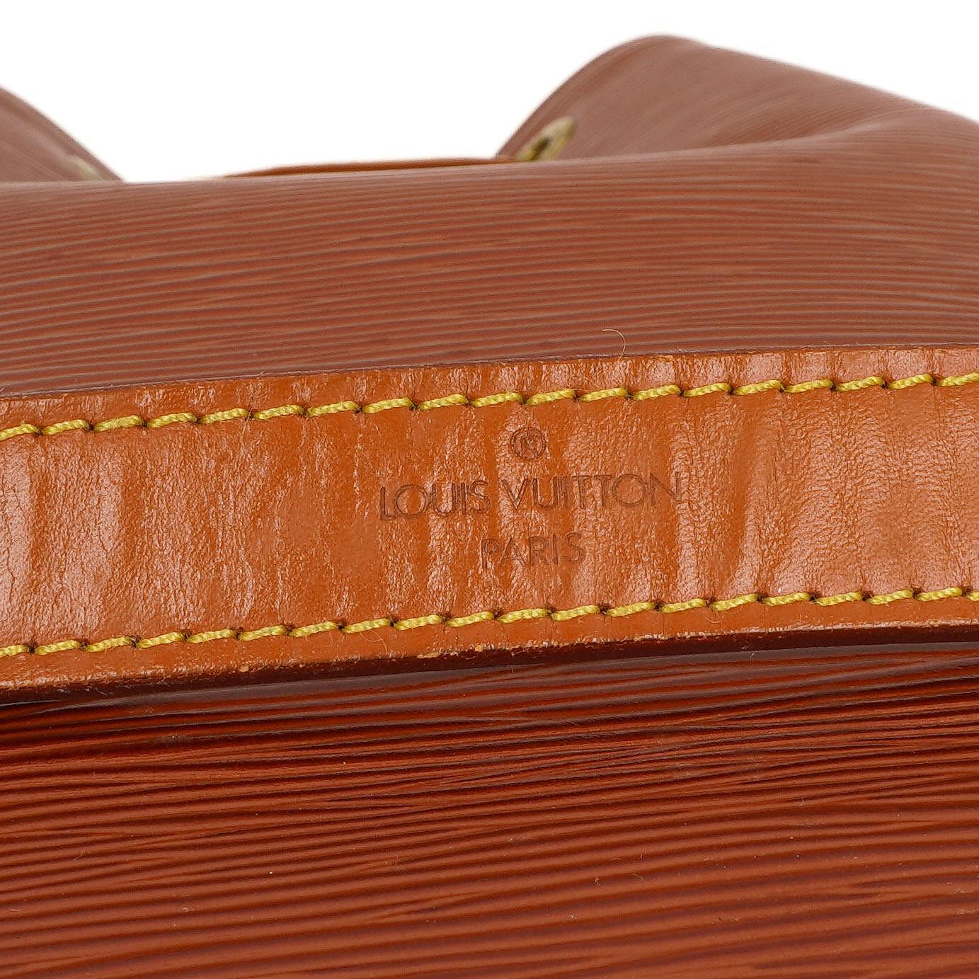 Louis Vuitton Noe Grande GM Brown EPI Leather Shoulder Bag