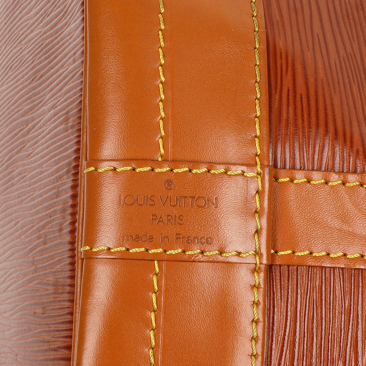 Louis Vuitton Noe Grande GM Brown EPI Leather Shoulder Bag