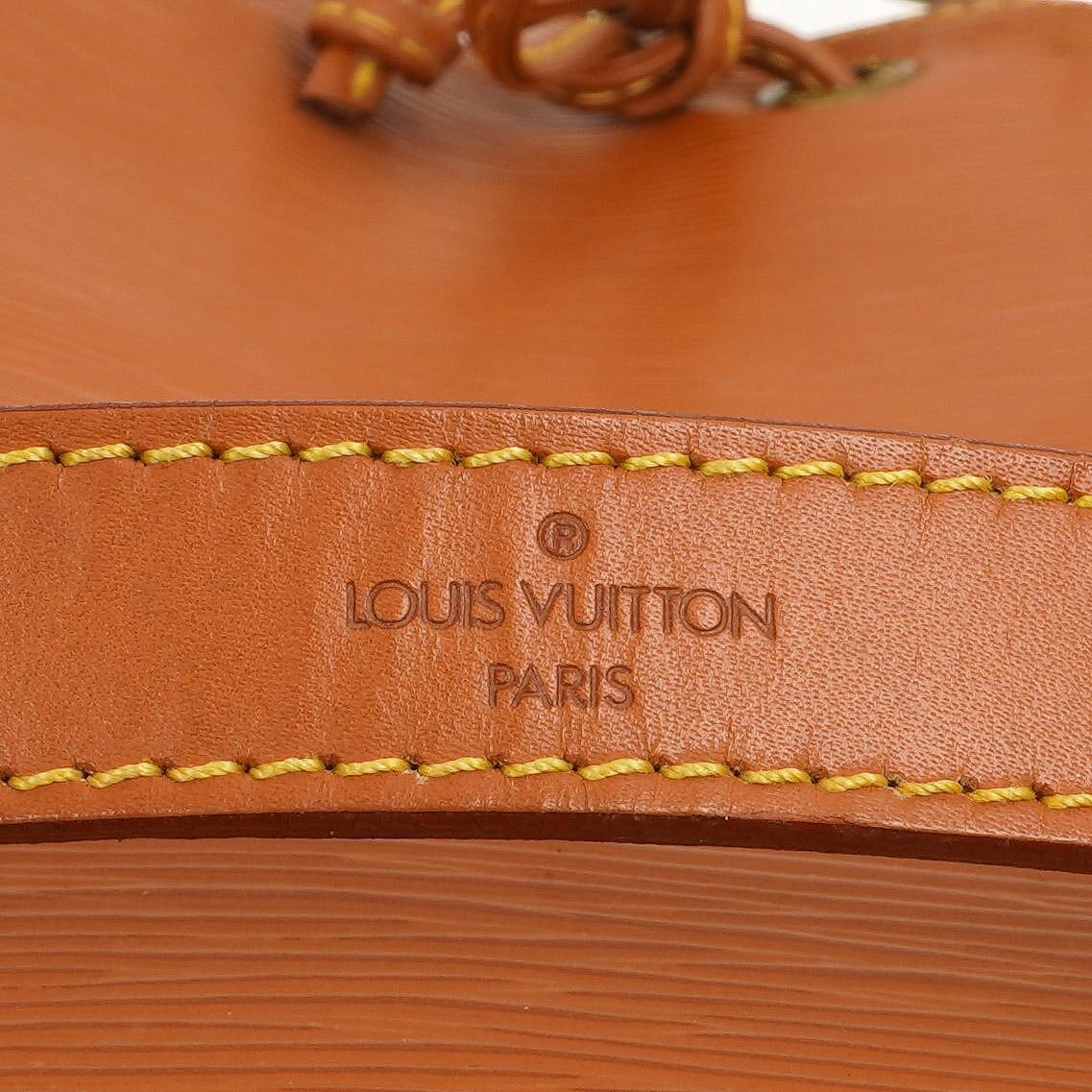 Louis Vuitton Noe Grande GM Cognac EPI Leather Shoulder Bag
