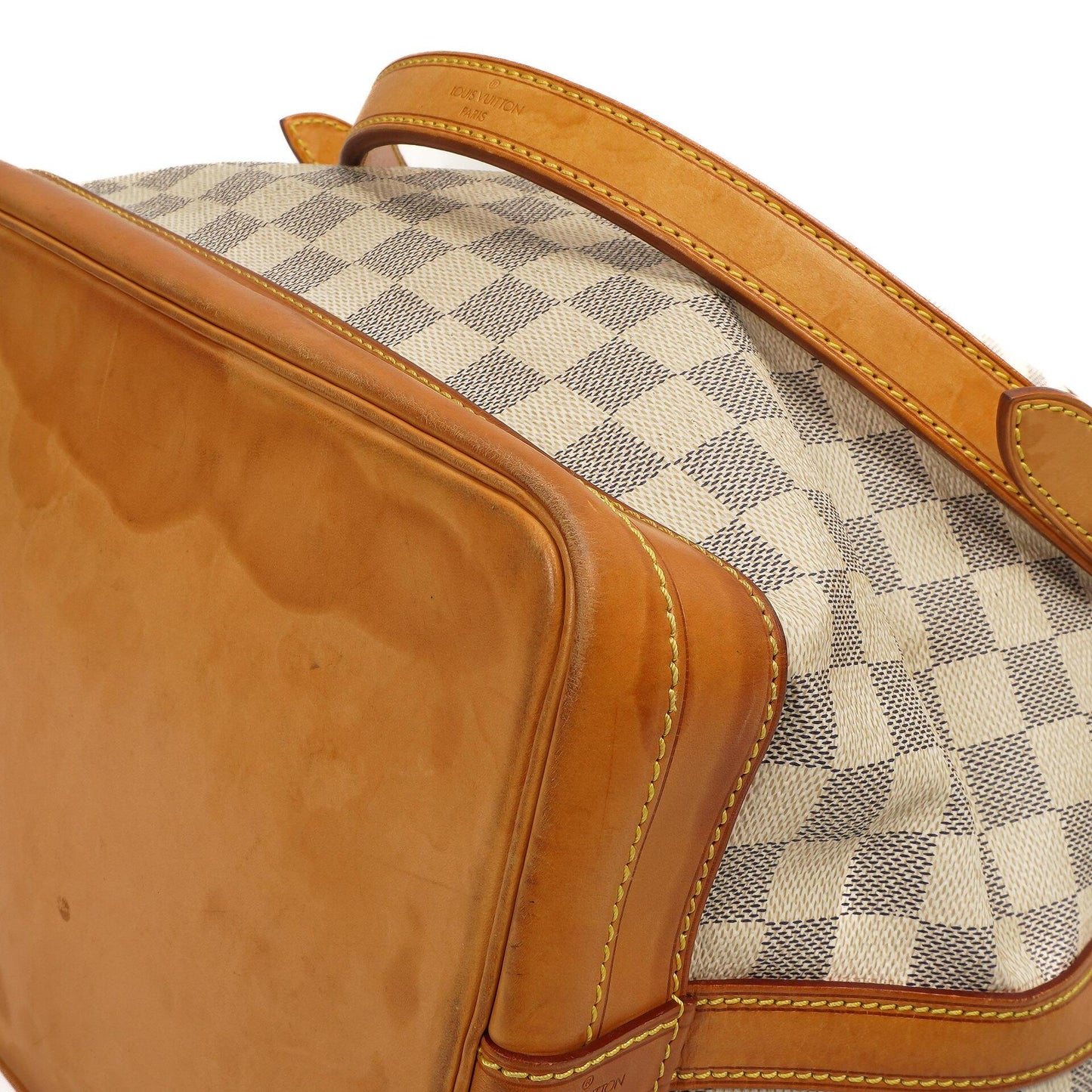 Louis Vuitton Noé Grande GM Damier Azur Canvas Shoulder Bag