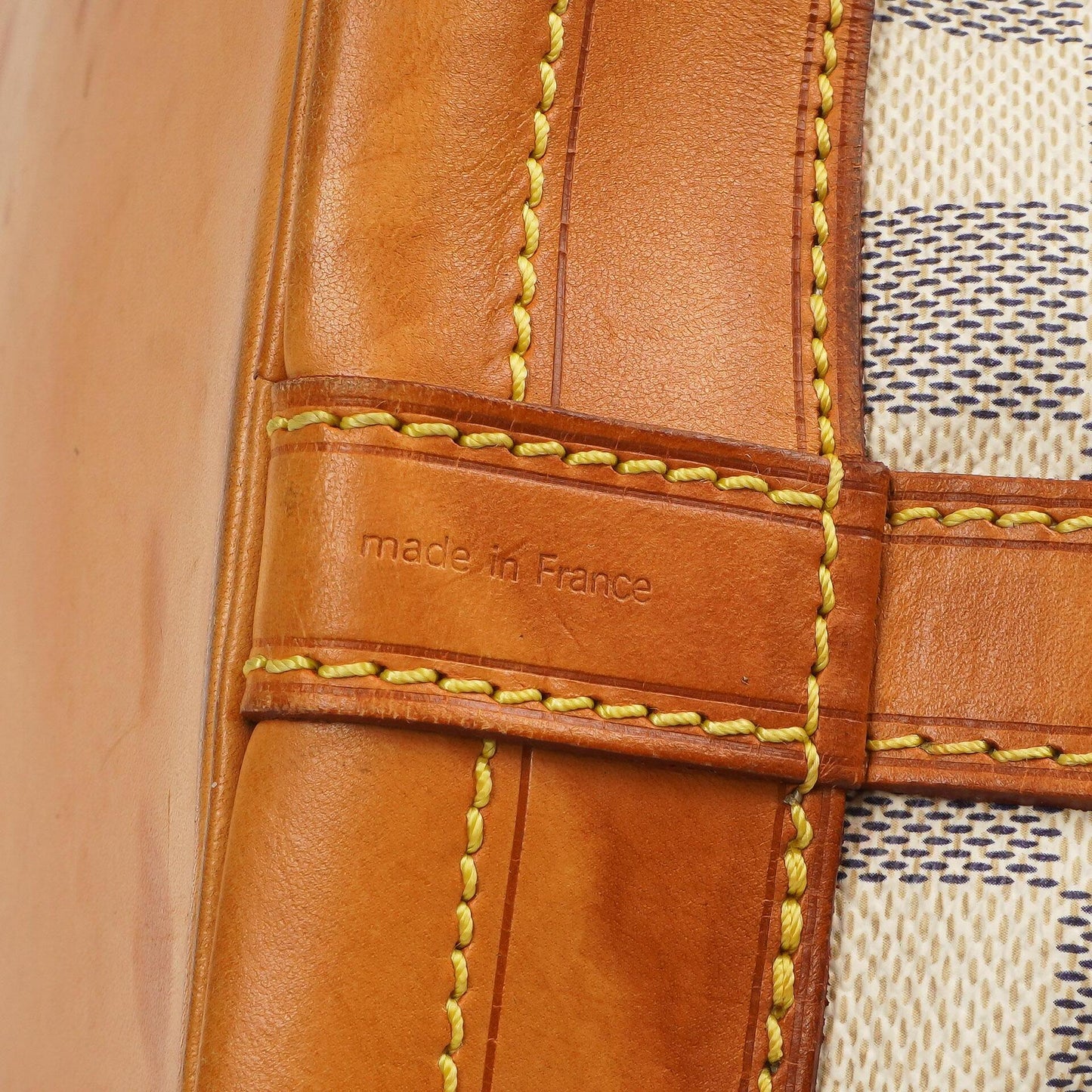 Louis Vuitton Noé Grande GM Damier Azur Canvas Shoulder Bag