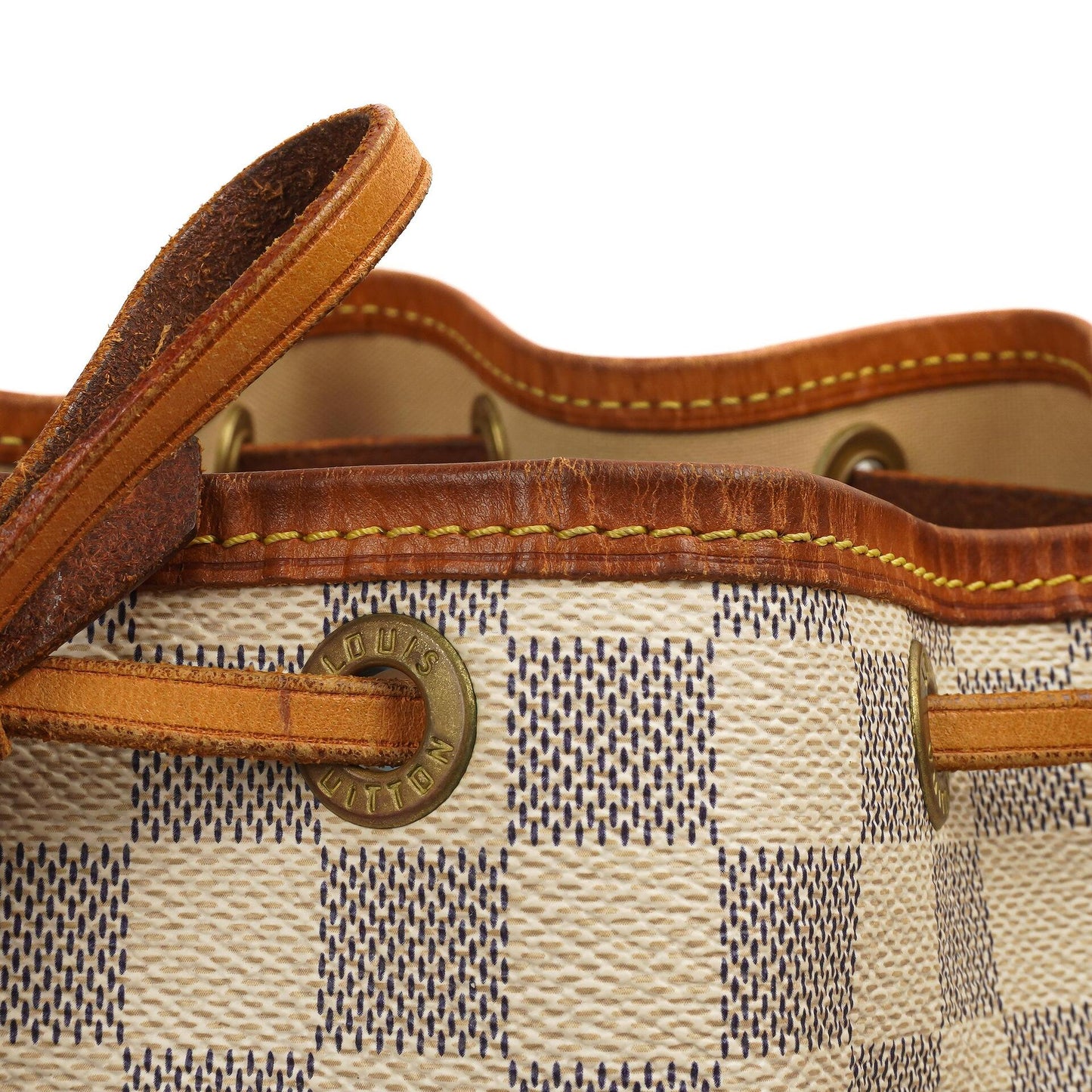 Louis Vuitton Noé Grande GM Damier Azur Canvas Shoulder Bag