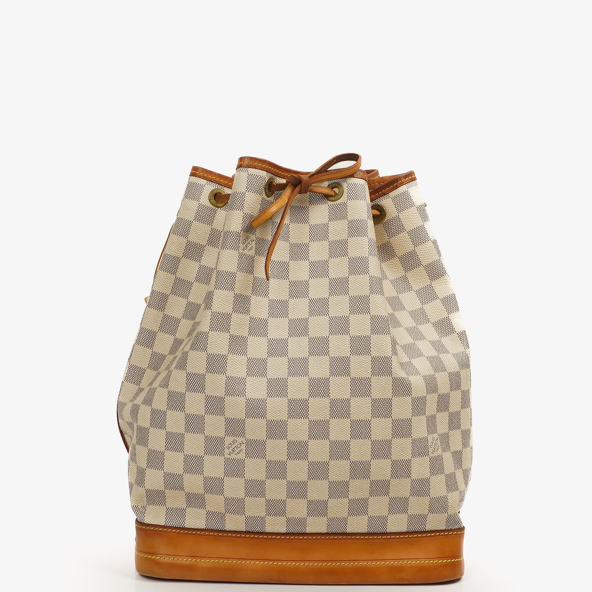Louis Vuitton Noé Grande GM Damier Azur Canvas Shoulder Bag