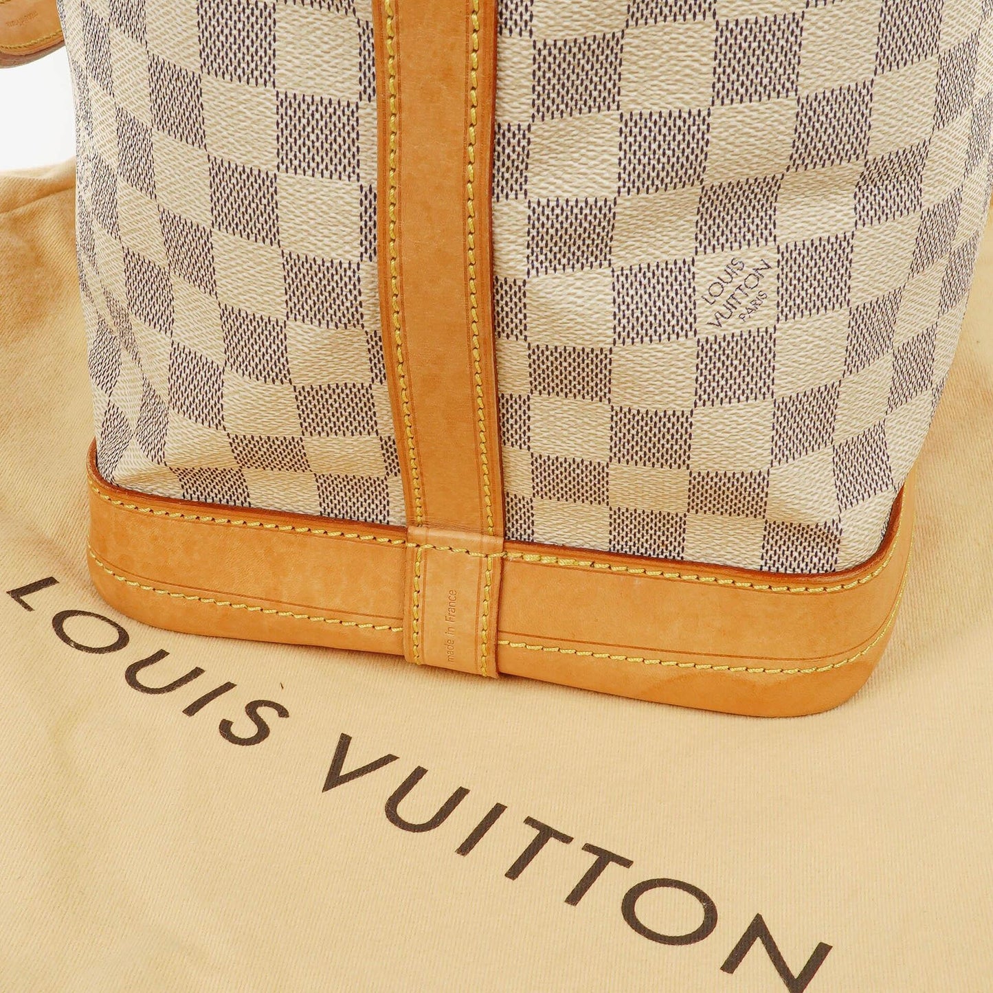 Louis Vuitton Noé Grande GM Damier Azur Canvas Shoulder Bag