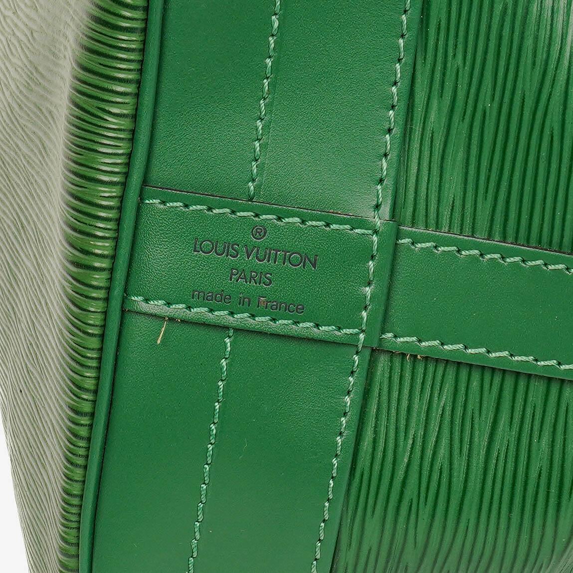 Louis Vuitton Noe Grande GM Green Epi Leather Shoulder Bag