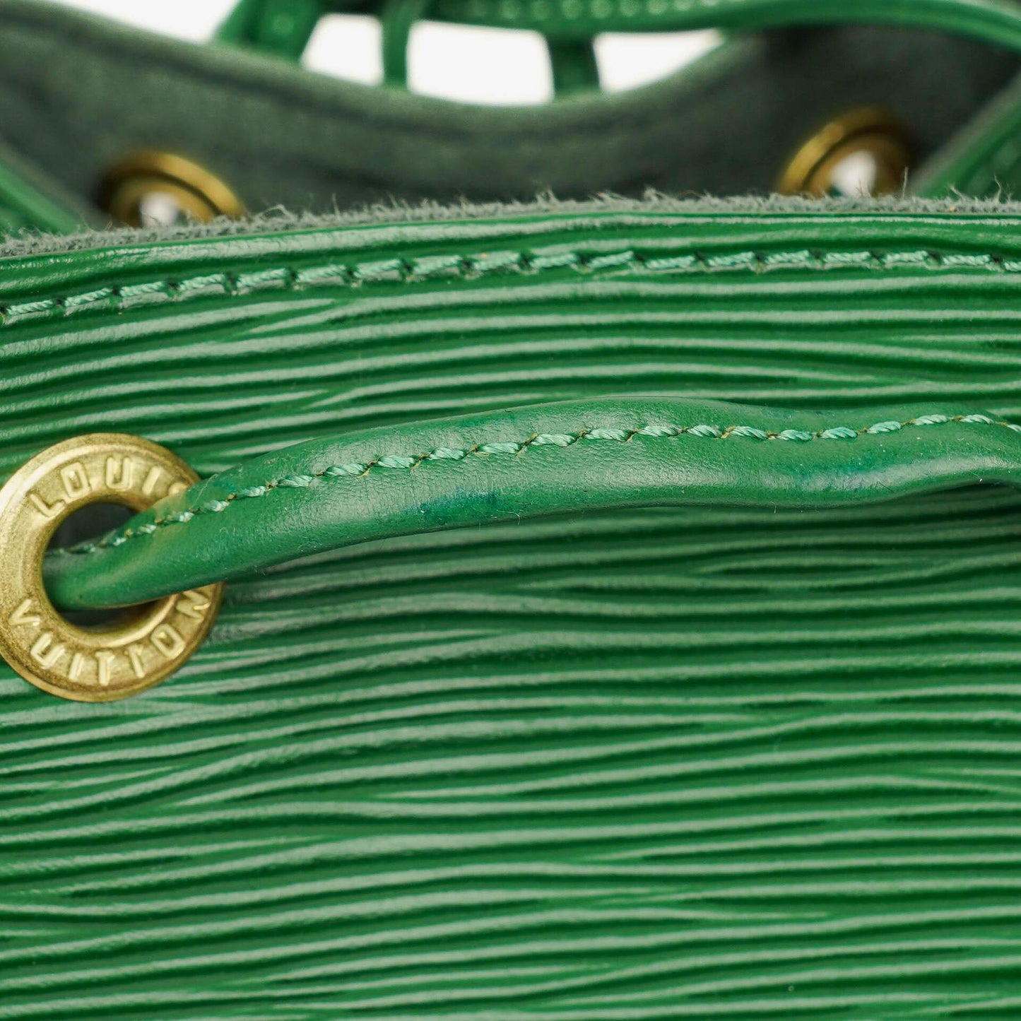 Louis Vuitton Noe Grande GM Green Epi Leather Shoulder Bag