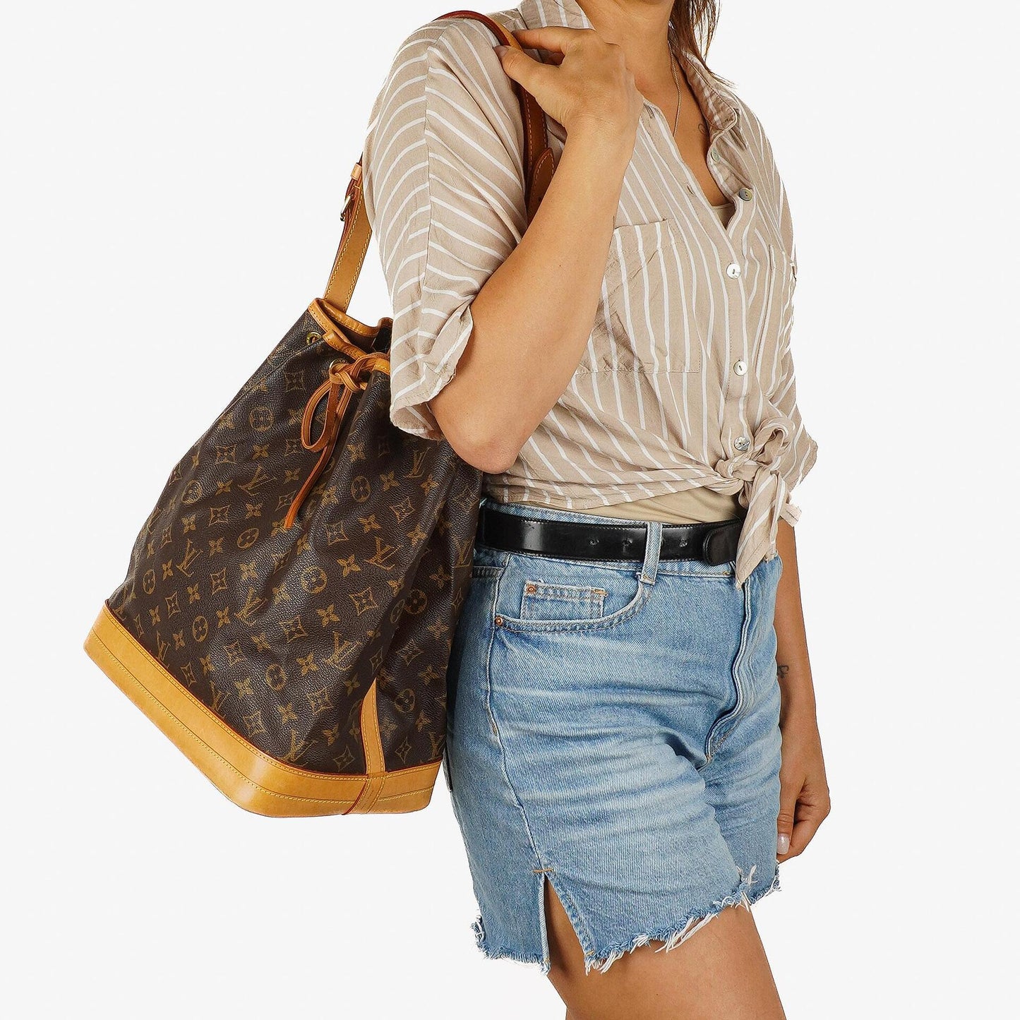 Louis Vuitton Noe Grande GM Monogram Canvas Shoulder Bag