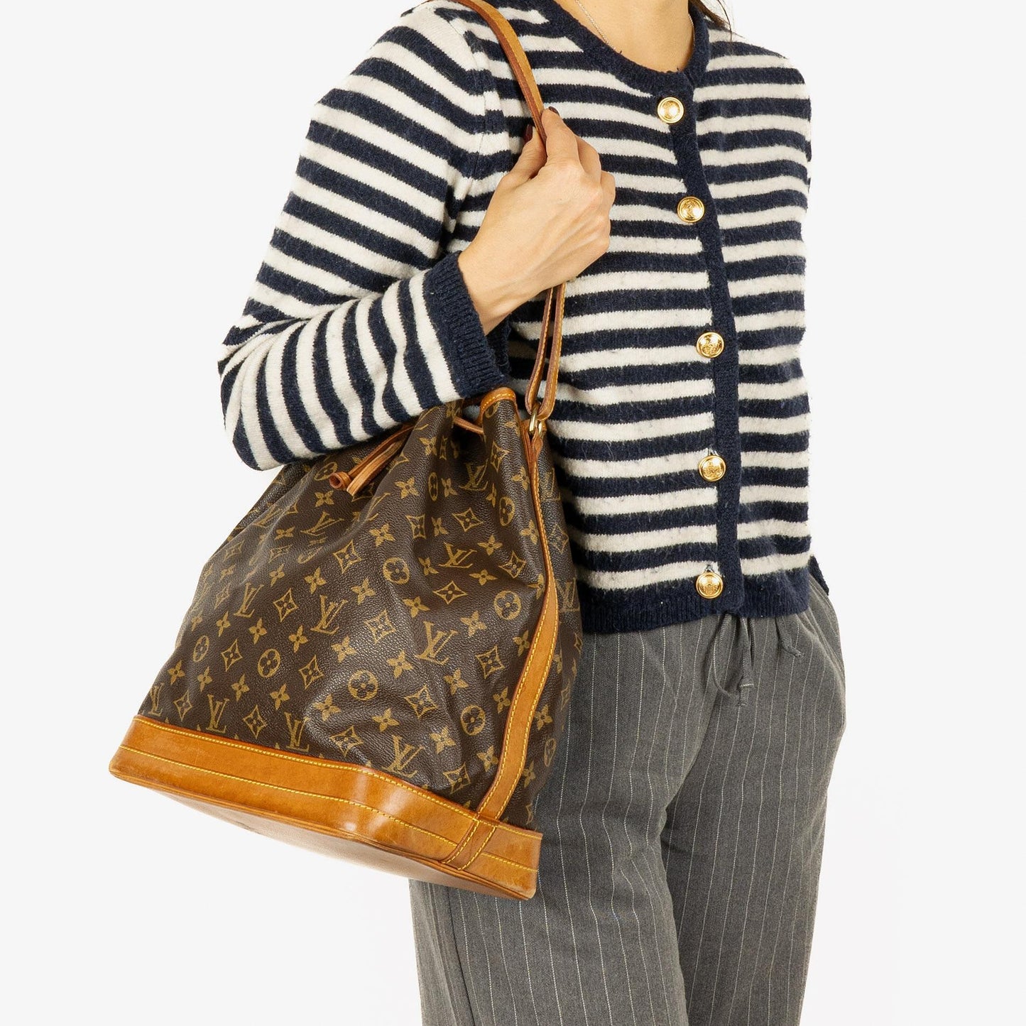 Louis Vuitton Noe Grande GM Monogram Canvas Shoulder Bag