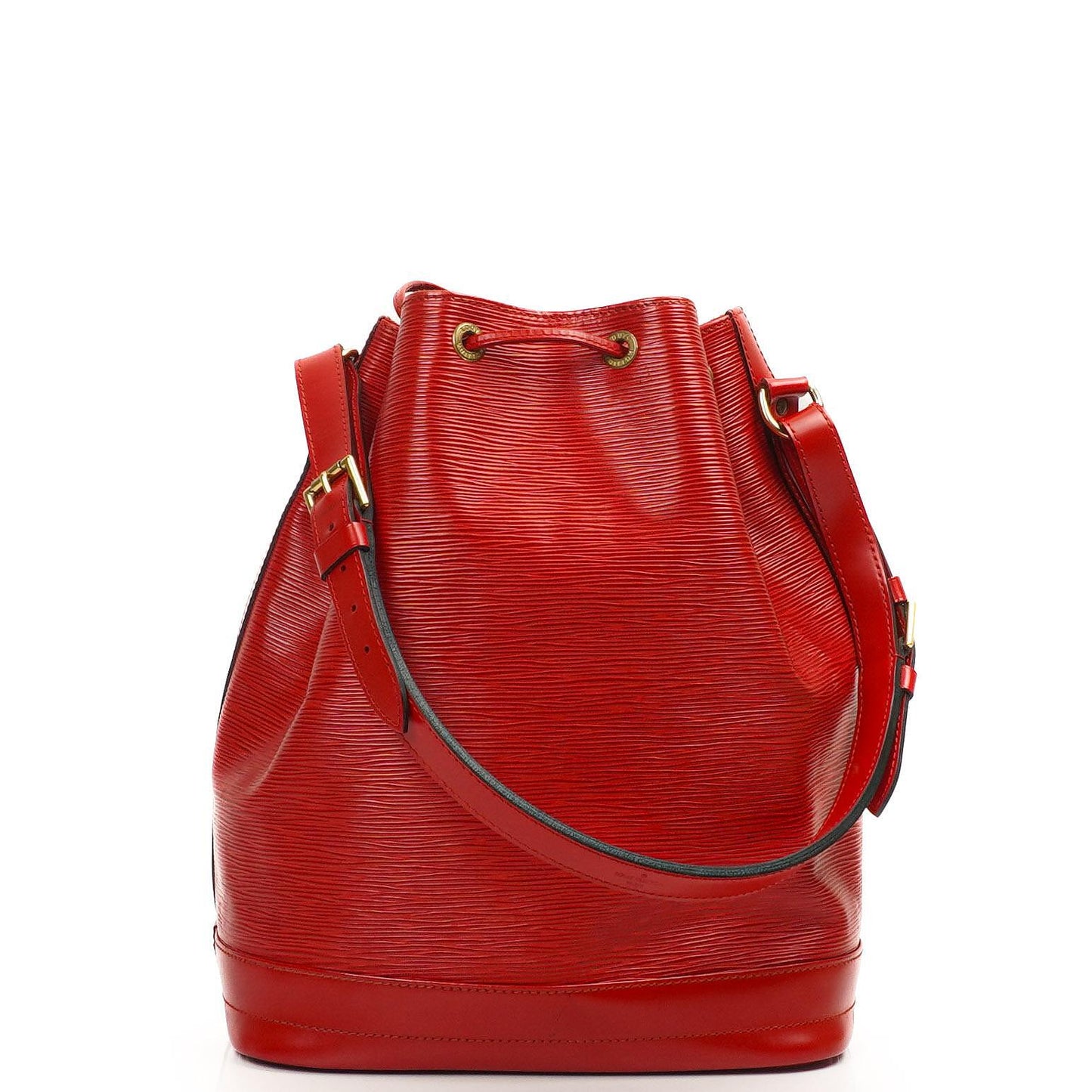 Louis Vuitton Noe Grande GM Red EPI Leather Shoulder Bag