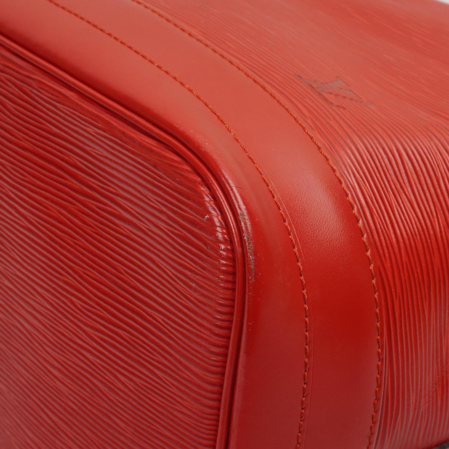 Louis Vuitton Noe Grande GM Red EPI Leather Shoulder Bag