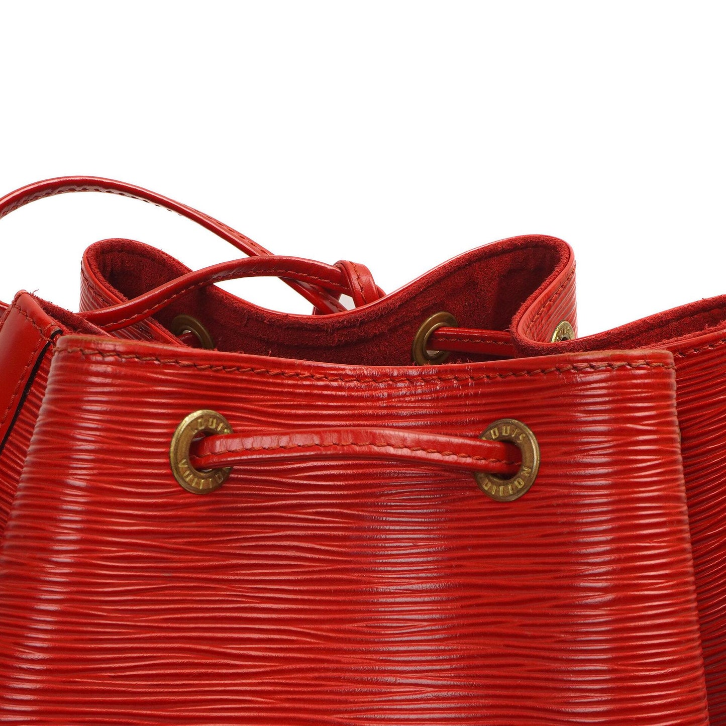 Louis Vuitton Noe Grande GM Red EPI Leather Shoulder Bag