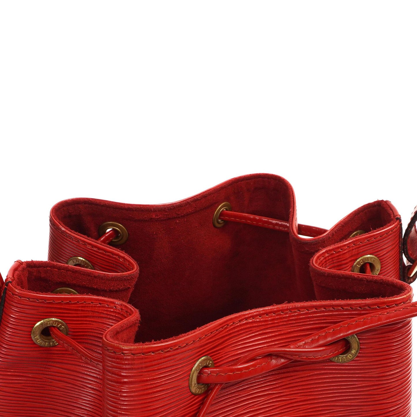 Louis Vuitton Noe Grande GM Red EPI Leather Shoulder Bag