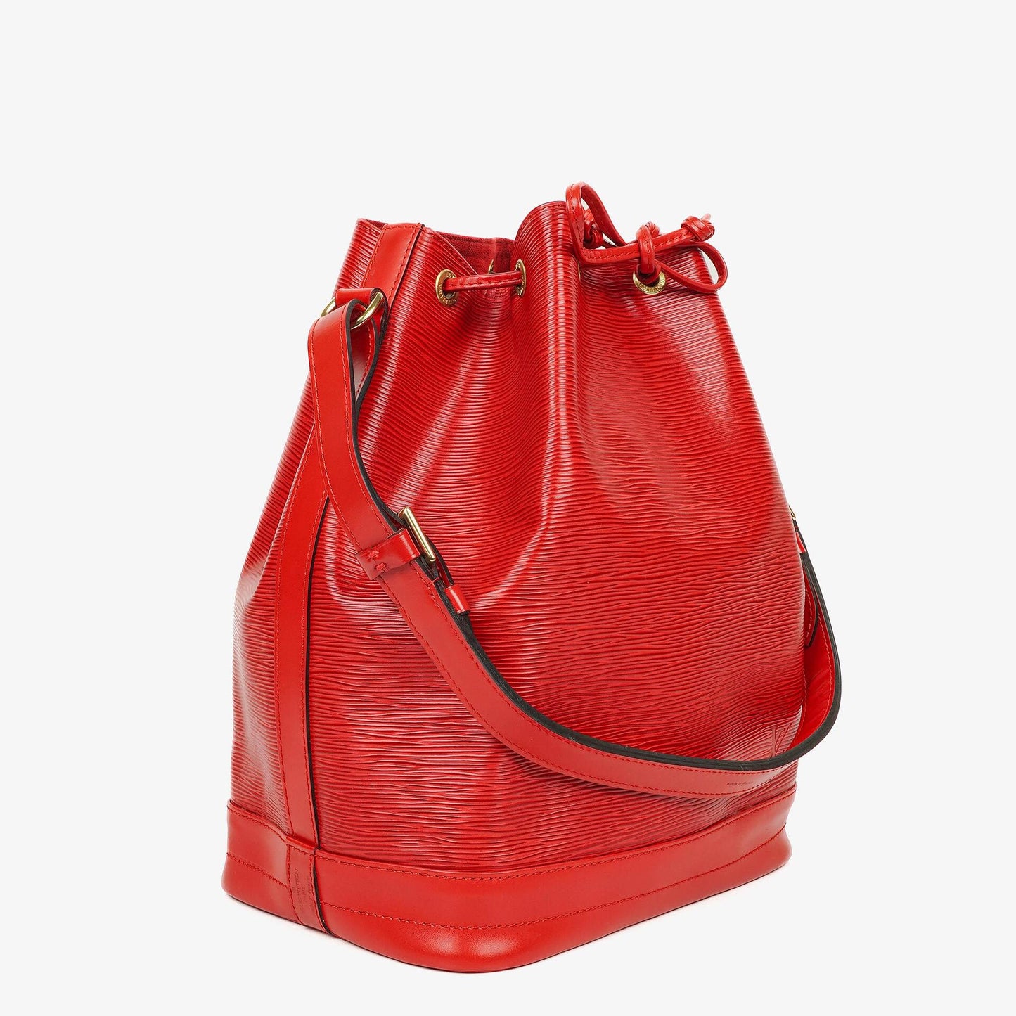 Louis Vuitton Noe Grande GM Red EPI Leather Shoulder Bag