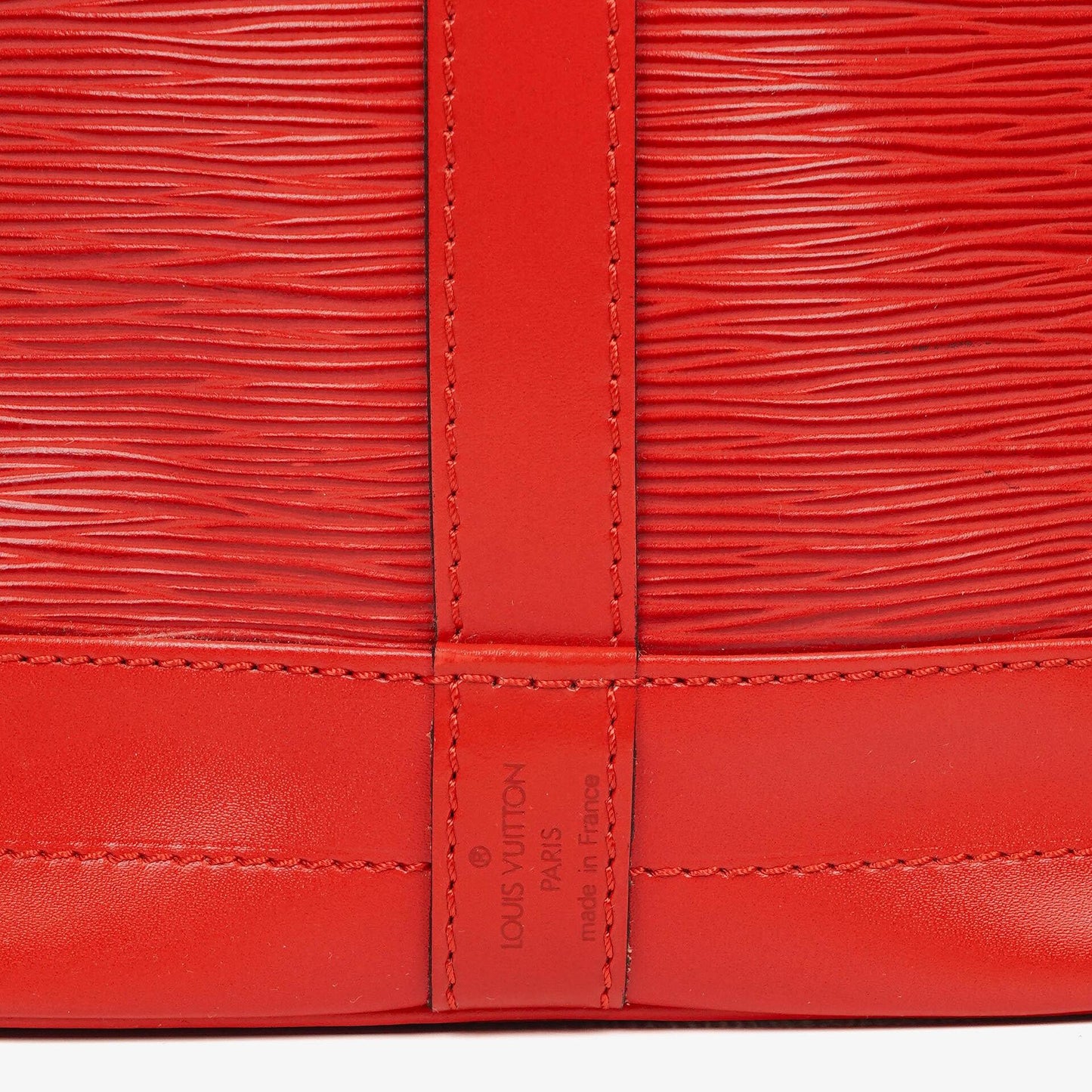 Louis Vuitton Noe Grande GM Red EPI Leather Shoulder Bag