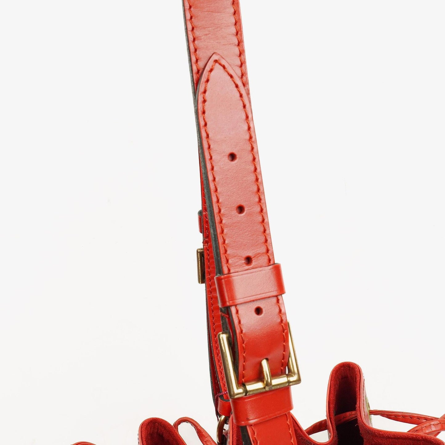 Louis Vuitton Noe Grande GM Red Epi Leather Shoulder Bag