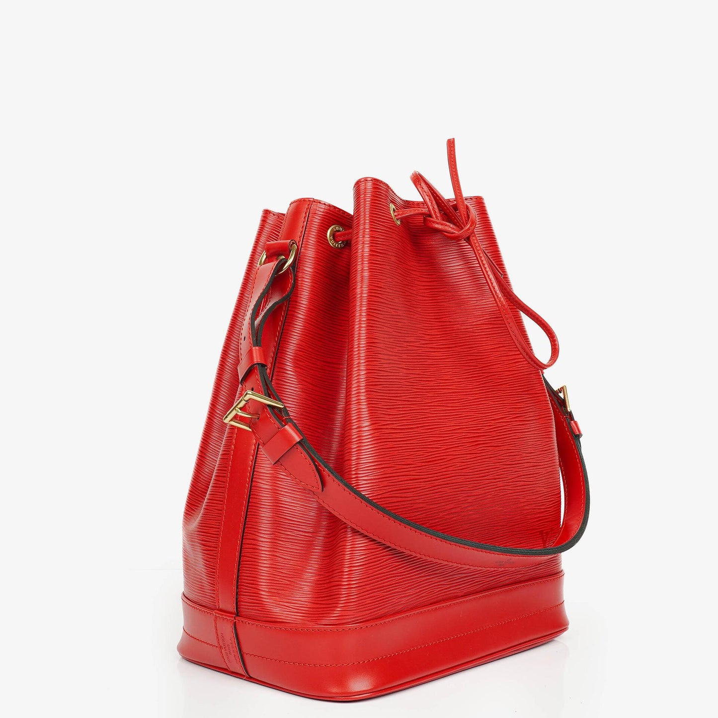 Louis Vuitton Noe Grande GM Red Epi Leather Shoulder Bag