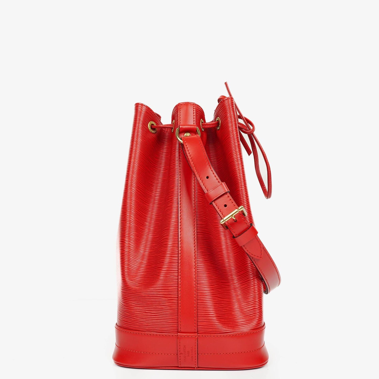 Louis Vuitton Noe Grande GM Red Epi Leather Shoulder Bag
