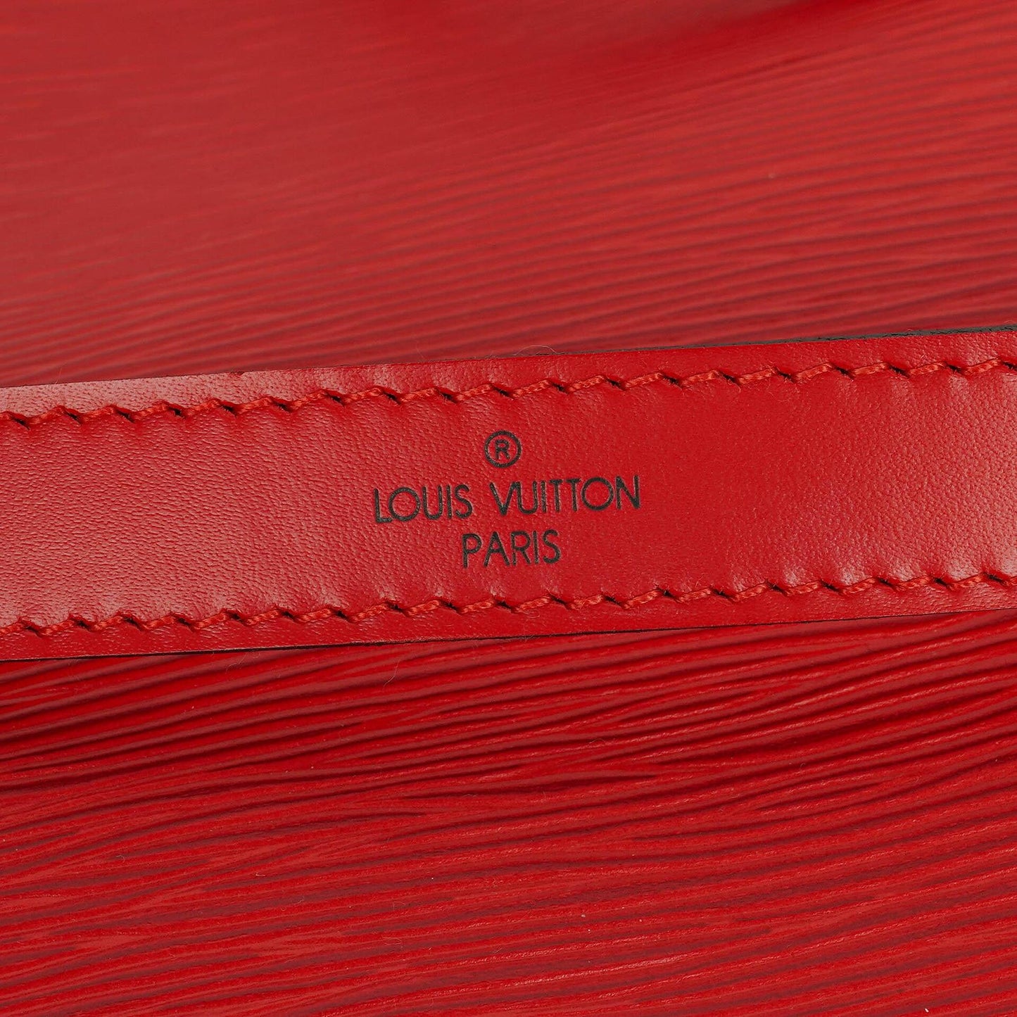 Louis Vuitton Noe Grande GM Red Epi Leather Shoulder Bag